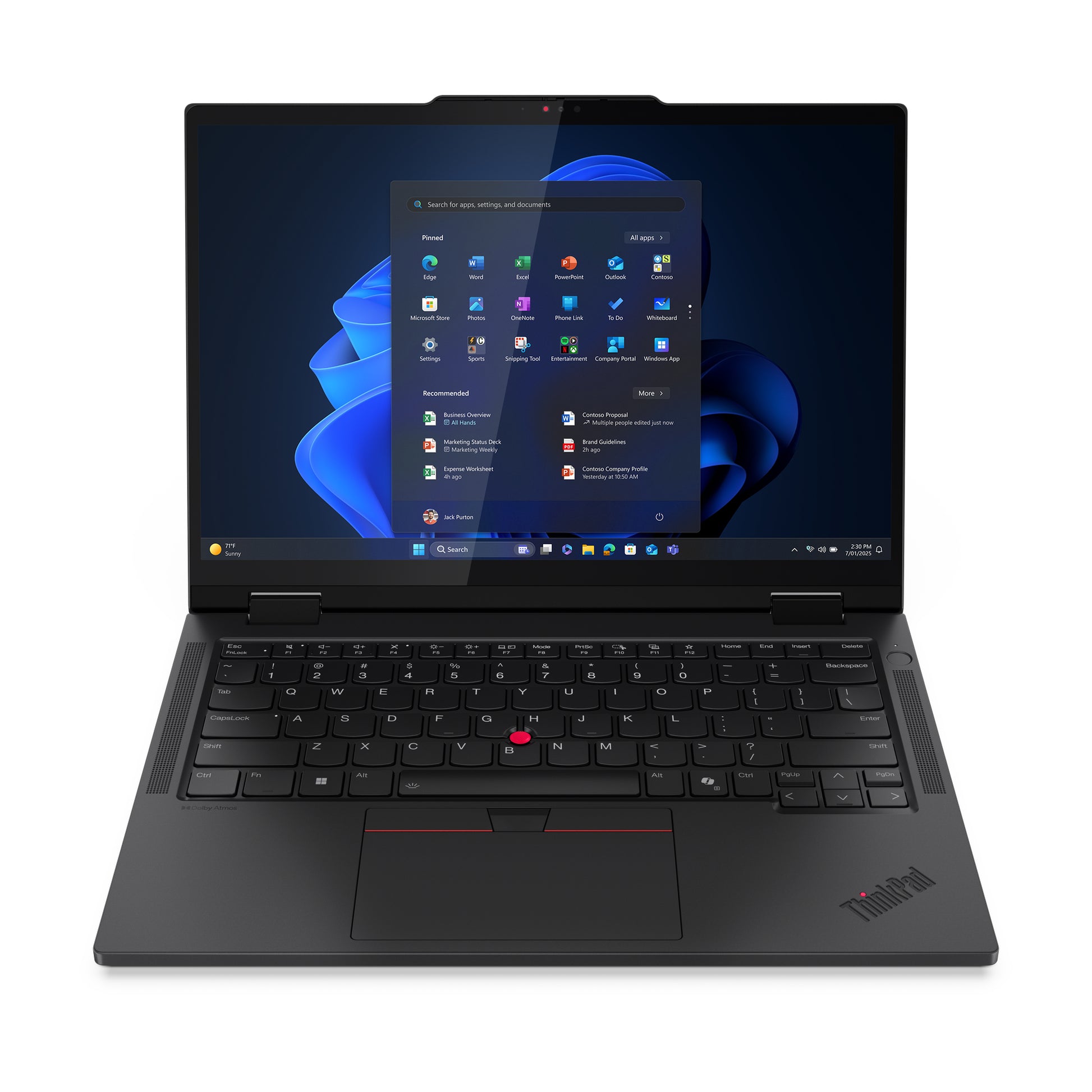 Lenovo ThinkPad T14s 2-in-1 Gen 1 (Intel Core Ultra 7 255U, 14,0" WUXGA, 32 GB, 1 TB) – Windows 11 Pro