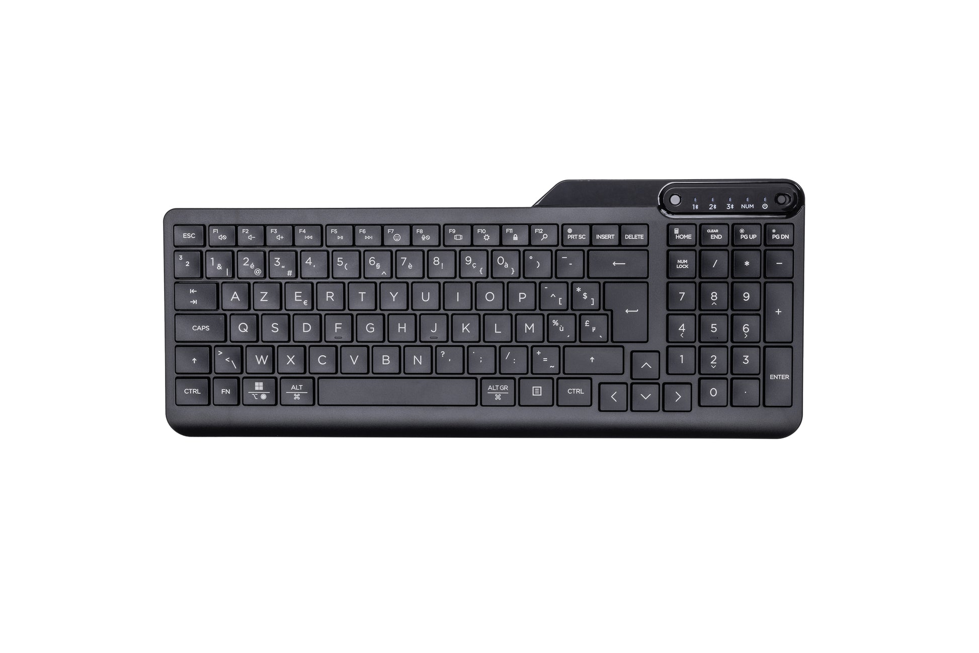 HP 460 Multi-Device – Tastatur – Bluetooth 5.3 – AZERTY (BE) – Schwarz