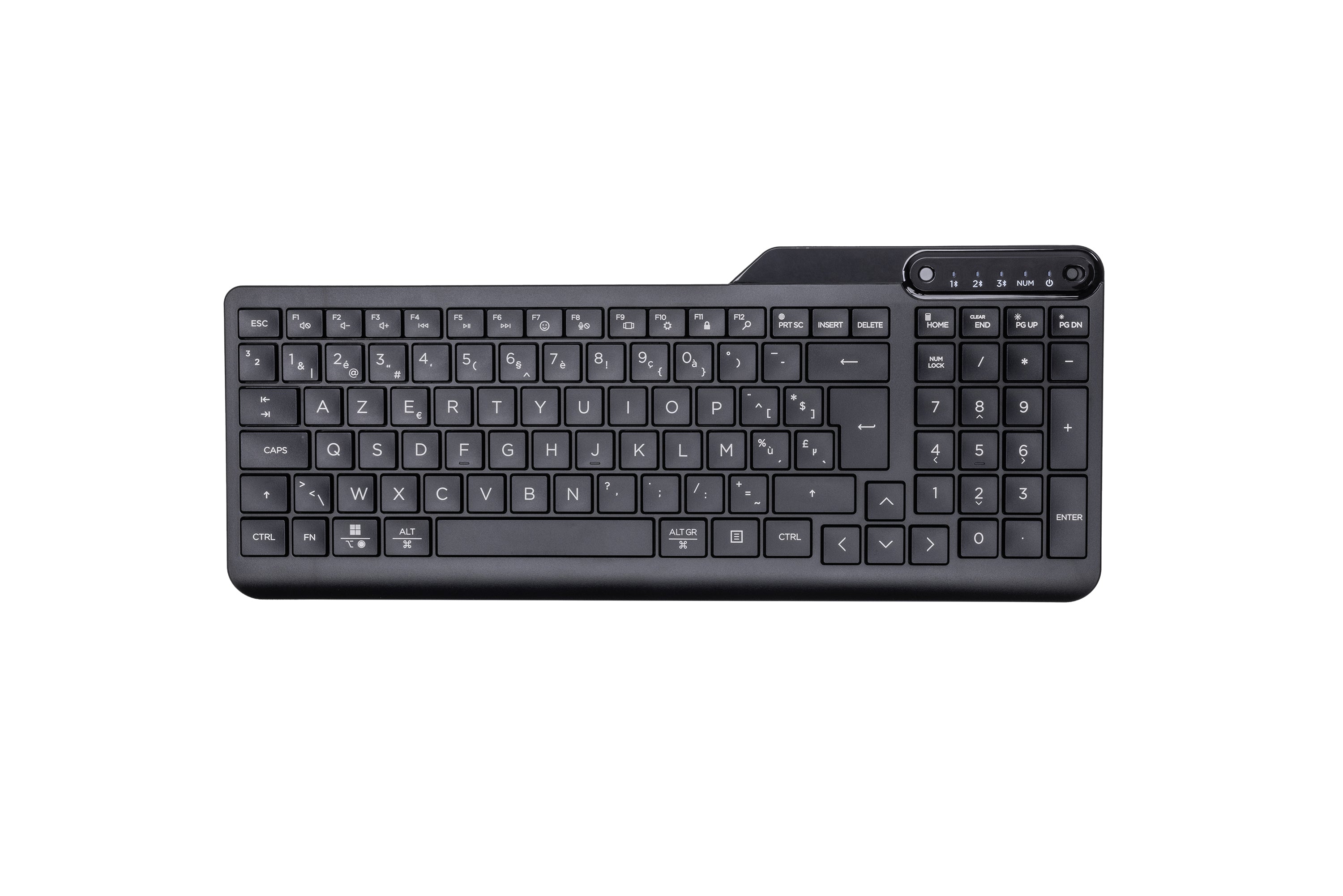 HP 460 Multi-Device – Tastatur – Bluetooth 5.3 – AZERTY (BE) – Schwarz