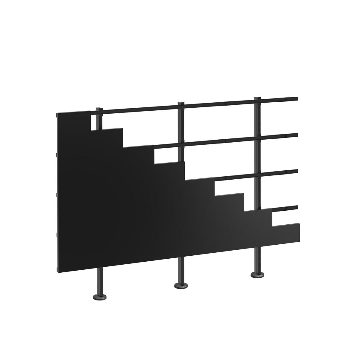 Vogel's FMLED 8X8 – Displayständer, fix, für 27", bis 1012,5 kg, schwarz