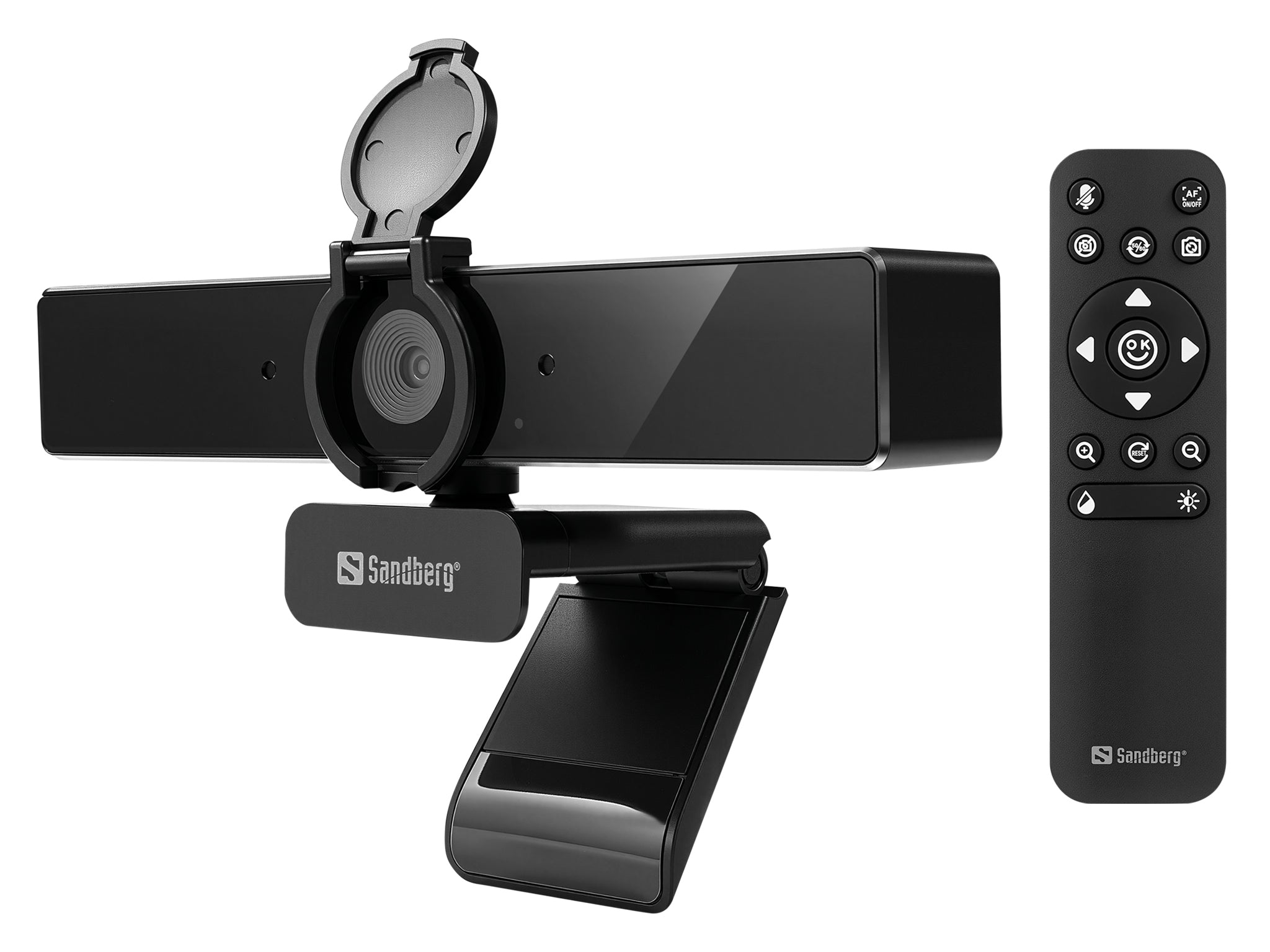 Sandberg Pro Remote – Webcam – 4K, USB-C, USB-A