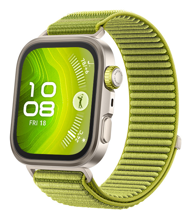 Huawei Watch Fit 4 Pro – 40 mm, AMOLED, Silber, Nylon, 5 ATM