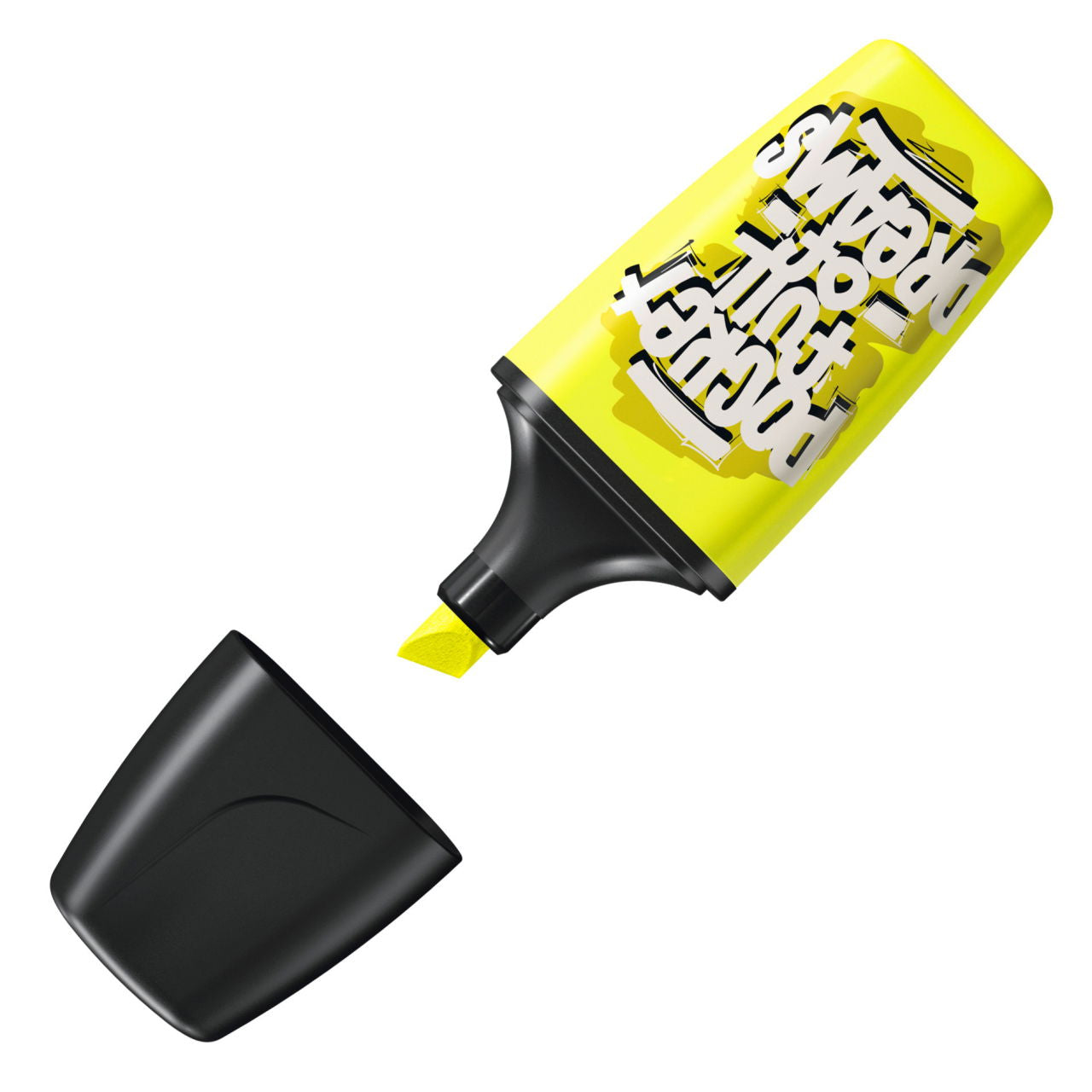 STABILO BOSS Textmarker Mini Set 3 Farben – Keilspitze, 2–5 mm