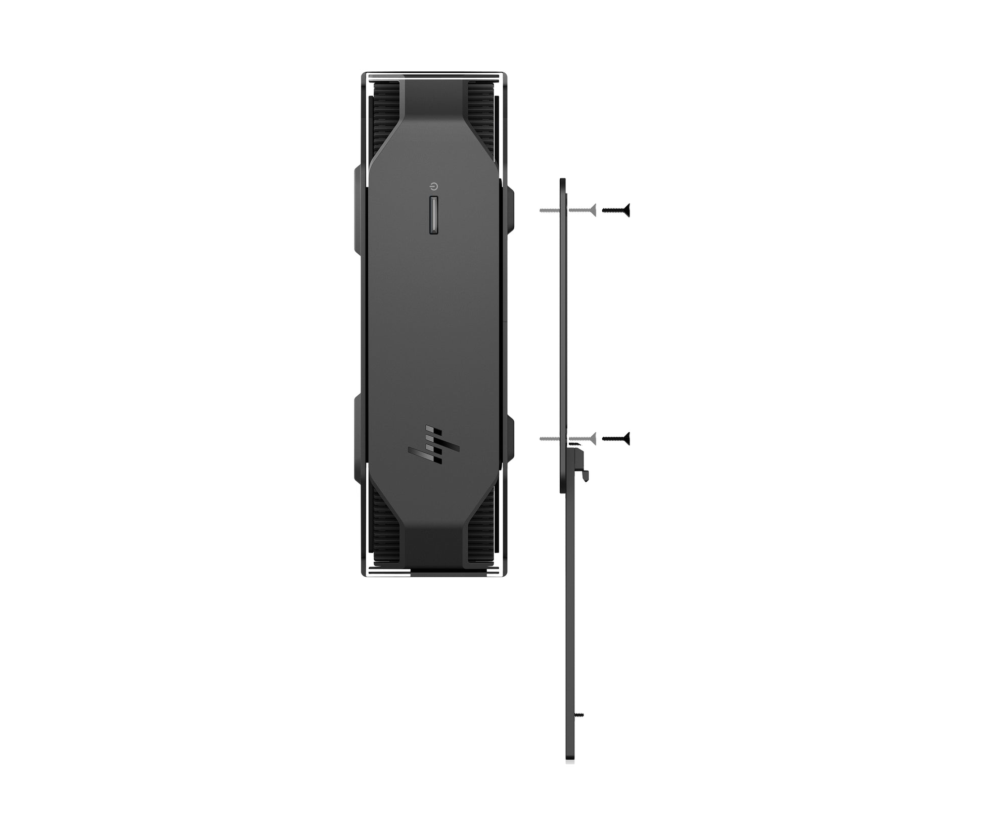 HP B600 – VESA Adapterplatte – für HP Z40c G3 WUHD Curved Display, HP Z34c G3 WQHD Curved Display