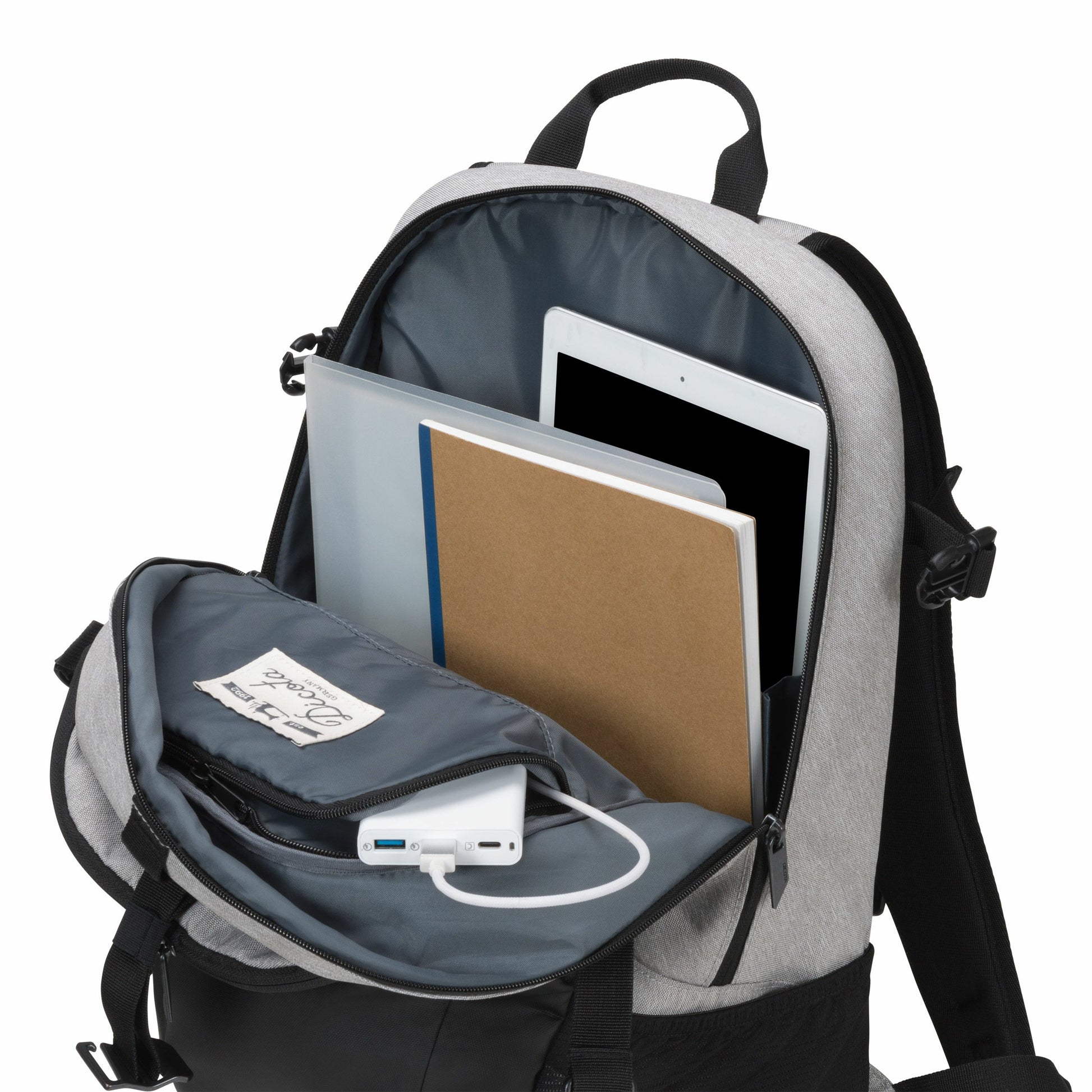 DICOTA Notebook-Rucksack bis 15,6" – 22 l – Grau
