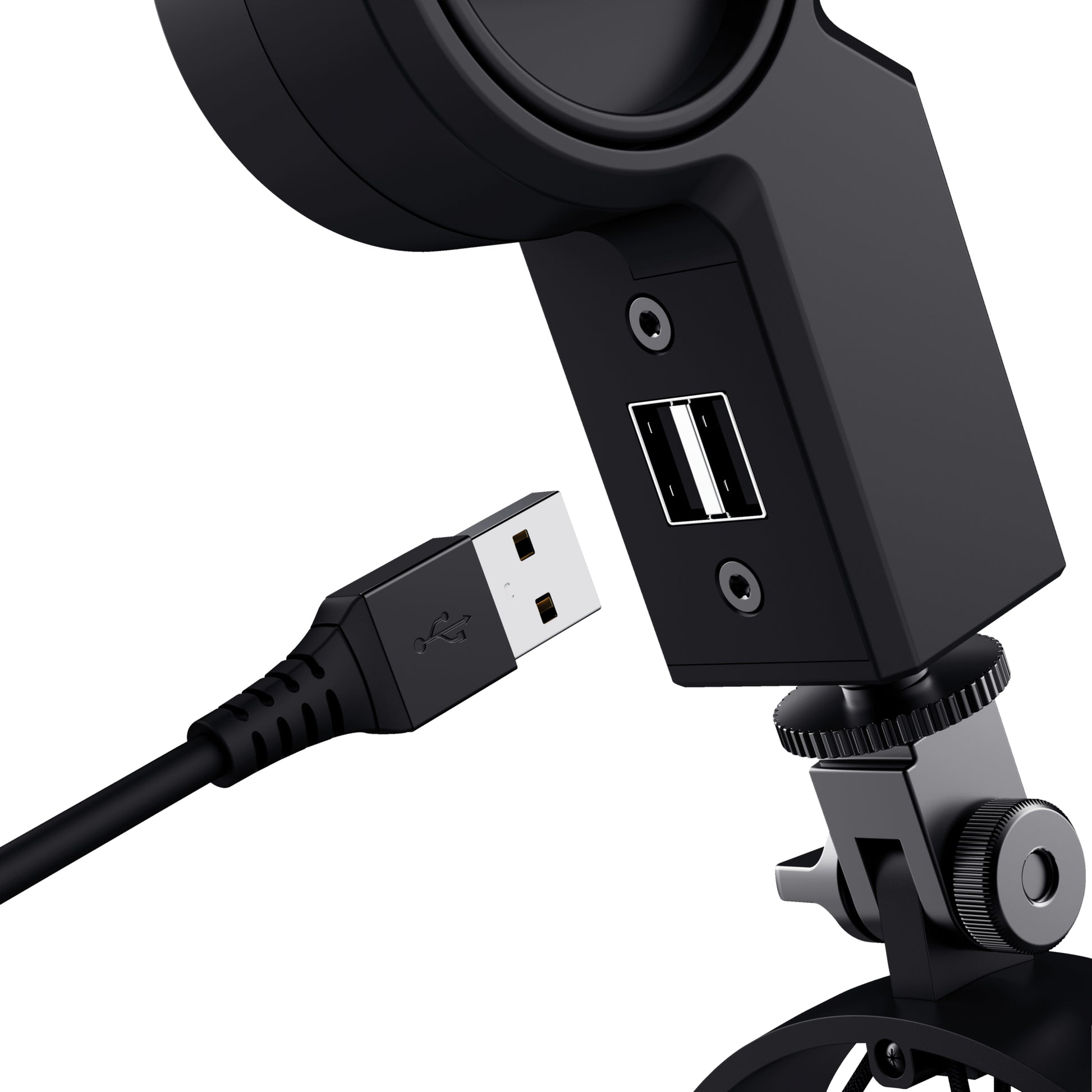 Trust GXT 255+ Onyx – Mikrofon, USB, Niere, Kondensator, Gaming, Schwarz