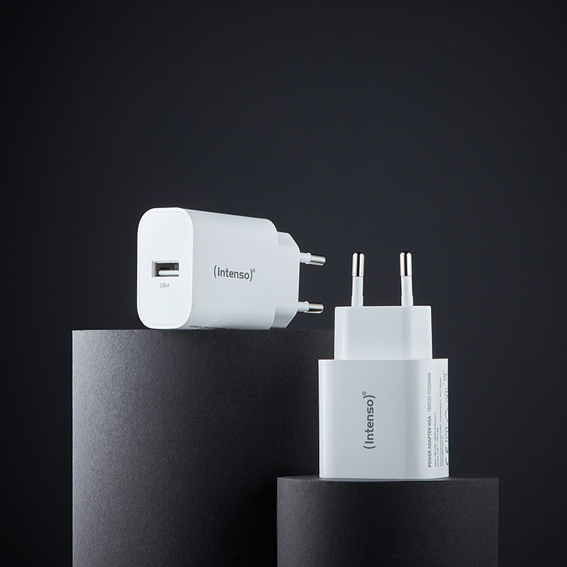 Intenso W5A USB-Ladegerät 5 W – USB-A×1, Weiss