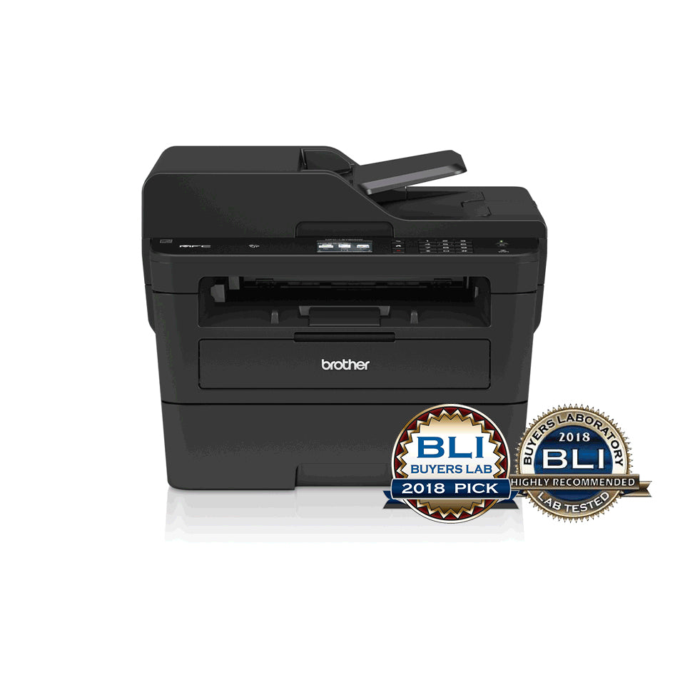 Brother MFC-L2750DW – S/W Laser-MFP A4, 4-in-1 – USB/WLAN – Duplex, ADF, 50-Blatt ADF – 34 S./Min. S/W