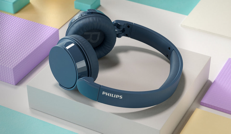 Philips TAH4209BL/00 – Duo Headset – Bluetooth 5.3, geschlossen – blau – bis 25 h