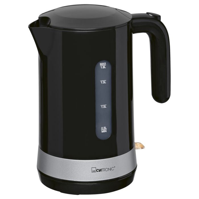 Clatronic Wasserkocher – 1,8 l, Schwarz, WK 3840