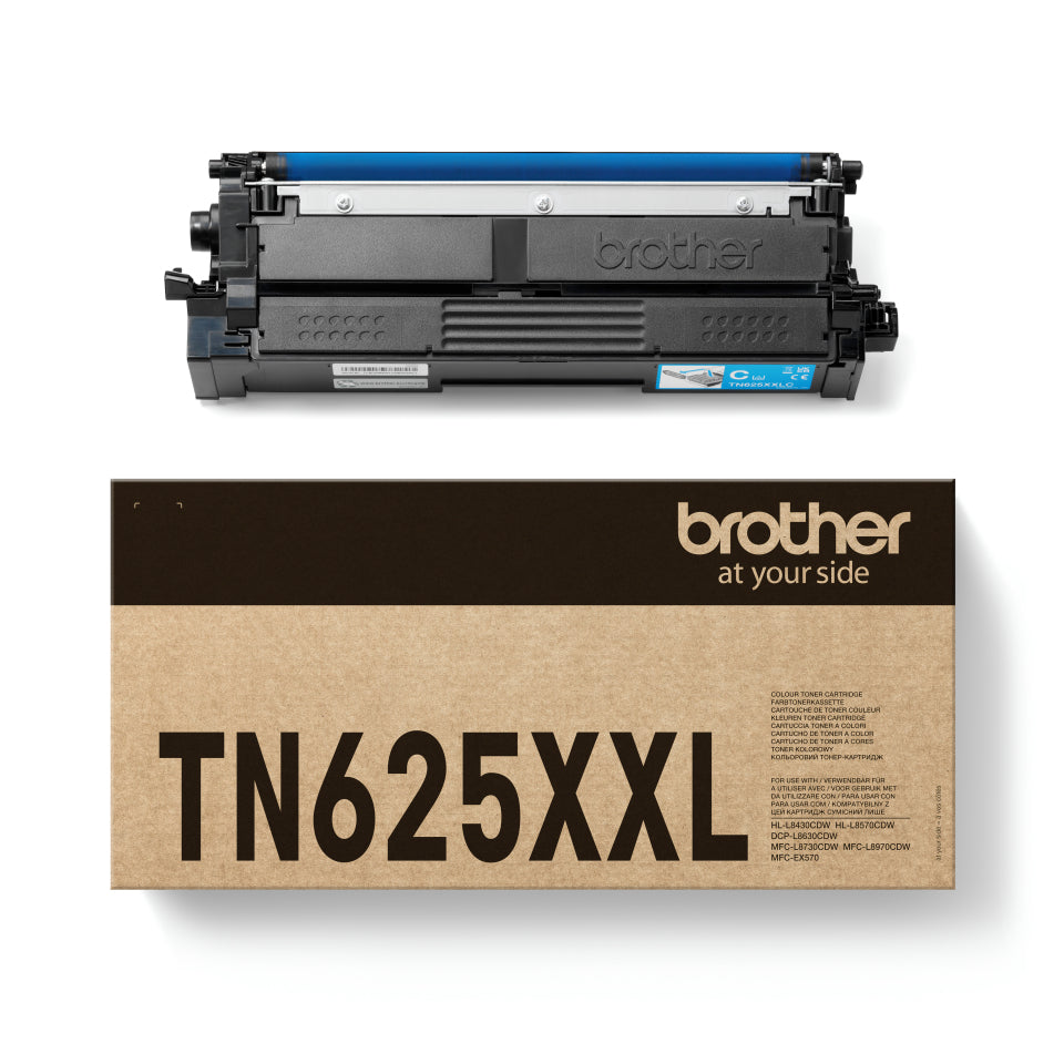 Brother Cyan Toner – Original XXL – 6'500 Seiten – für Brother HL-L8430CDW/HL-L8570CDW/MFC-L8730CDW und andere