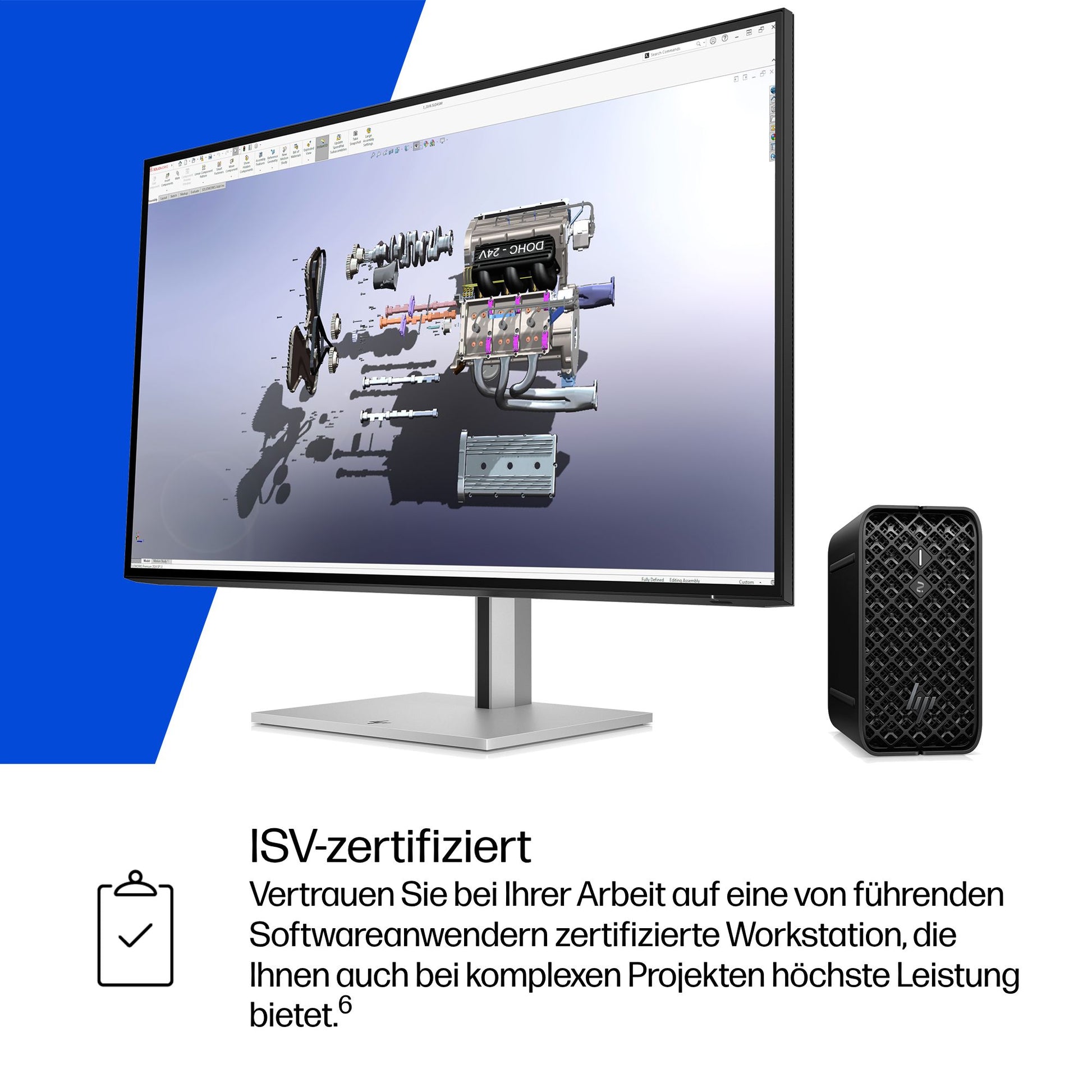 HP Z2 G1A Micro – AMD Ryzen AI Max+ PRO 395, 64 GB RAM, 2 TB SSD, Windows 11 Pro