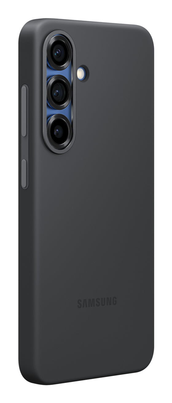 Samsung Backcover – für Samsung Galaxy S25 – schwarz – Silikon, stossfest