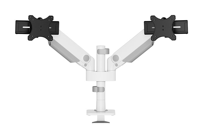 Neomounts DS65S-950Wh2 Full Motion Dual – Monitorarm, Dual, Tischklemme, bis 34", VESA 75 × 75/100 × 100 mm