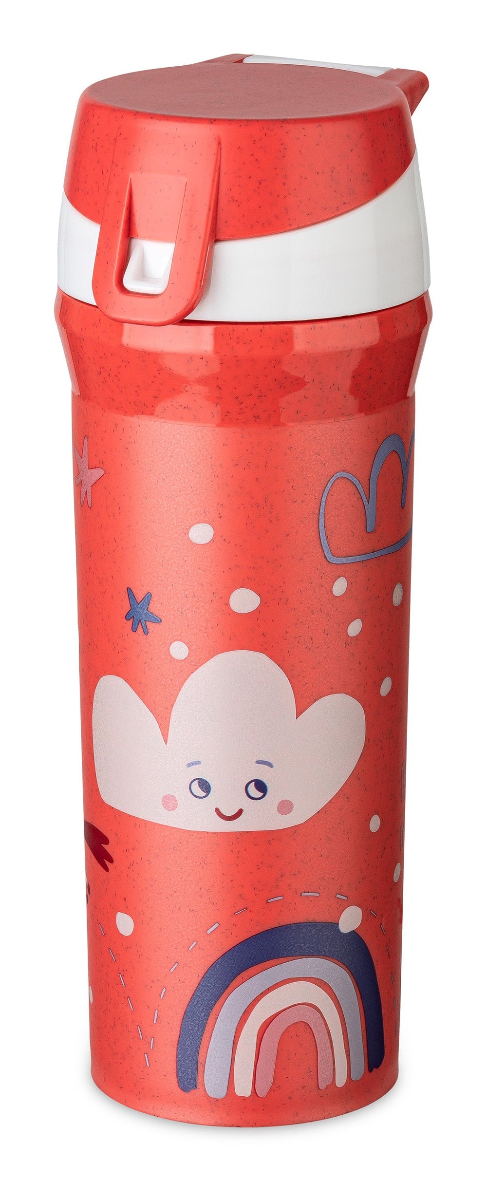 Koziol DREAMS Kindertrinkflasche 500 ml – Kunststoff, Rot