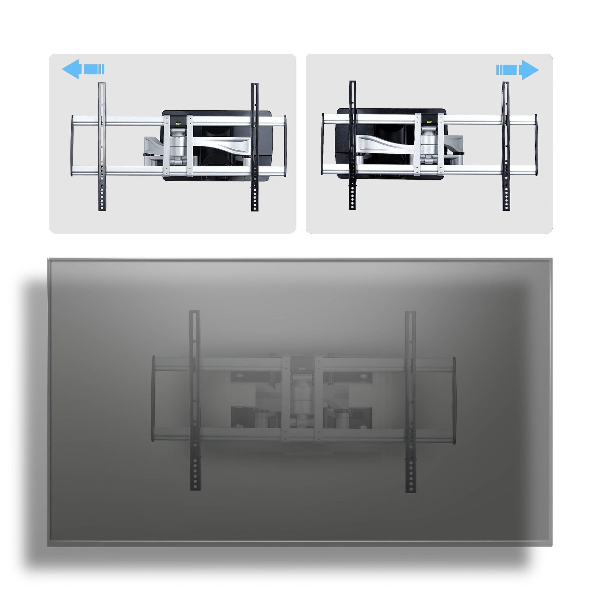 StarTech.com Wandhalterung – Vollbeweglich – 32–100" – VESA 200×200–800×500 – bis 85 kg – 100AP1-TV-WALL-MOUNT