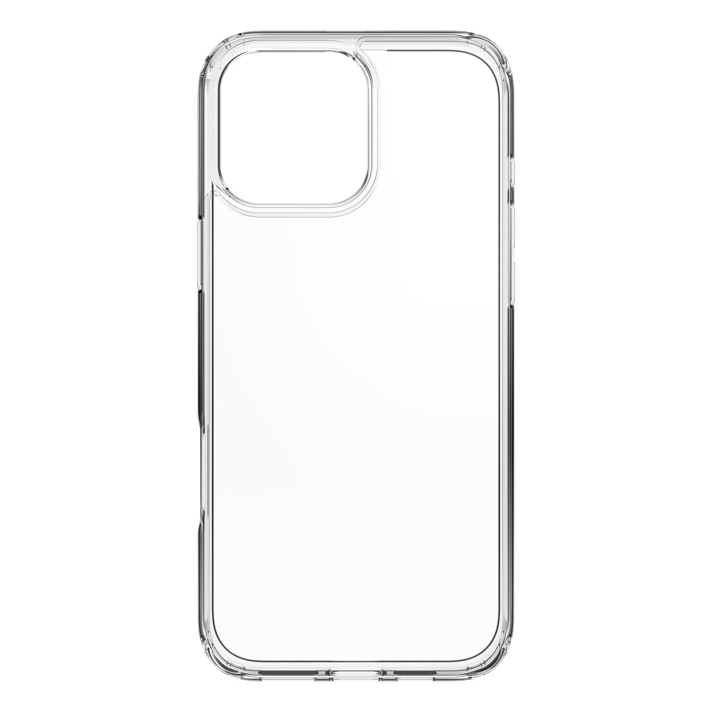 IFROGZ IF Defence Backcover – für Apple iPhone 16 Pro Max, Recycling-Kunststoff, transparent, staubresistent