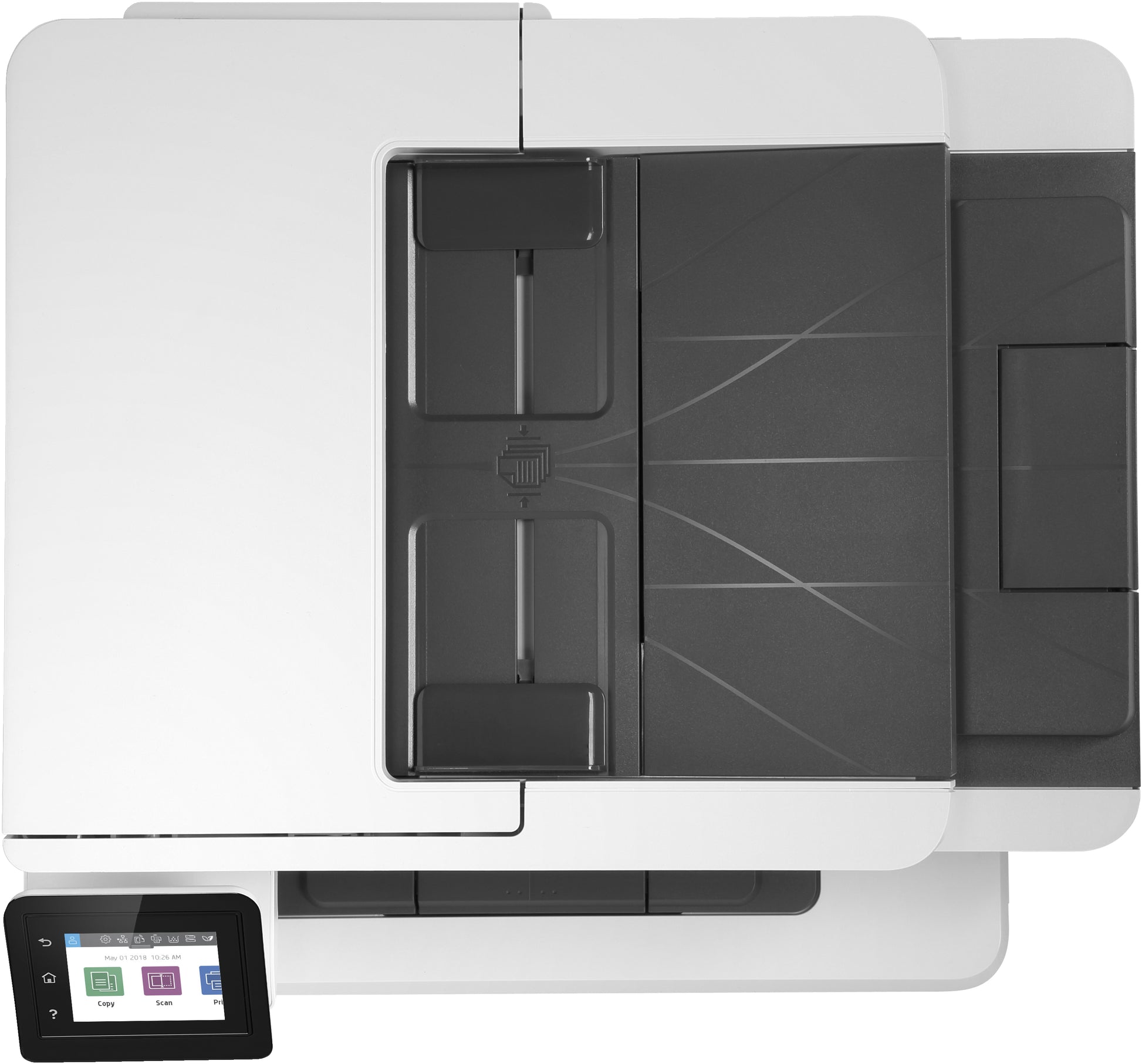 HP Laserjet Pro M428dw – S/W Laser-MFP A4, 3-in-1 – USB/LAN/WLAN – Duplex, ADF, 50-Blatt ADF – 38 Seiten/Min. S/W