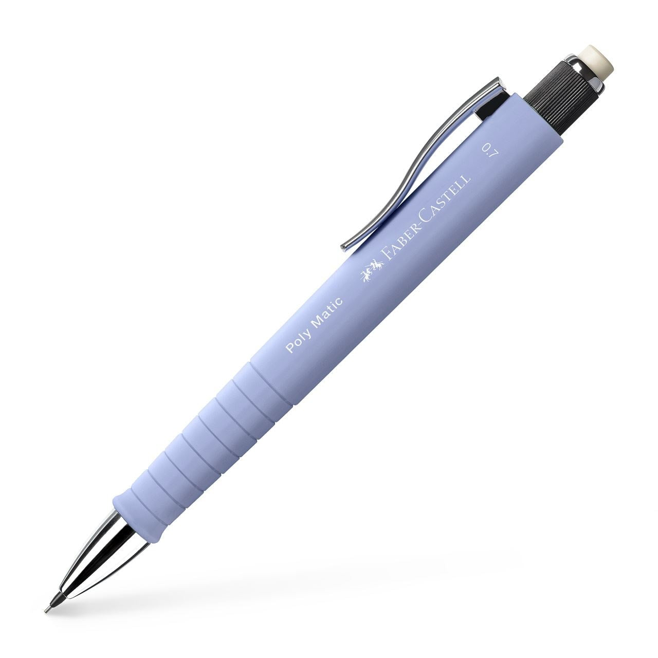 Faber-Castell PolyMatic Druckbleistift – 0,7 mm – Blau – Automatischer Minenvorschub – 1er-Pack