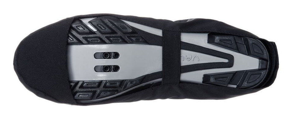 VAUDE Gamaschen – Grösse 36–39 – Polyester (PU-beschichtet), Schwarz/Neongrün, wasserfest, reflektierend
