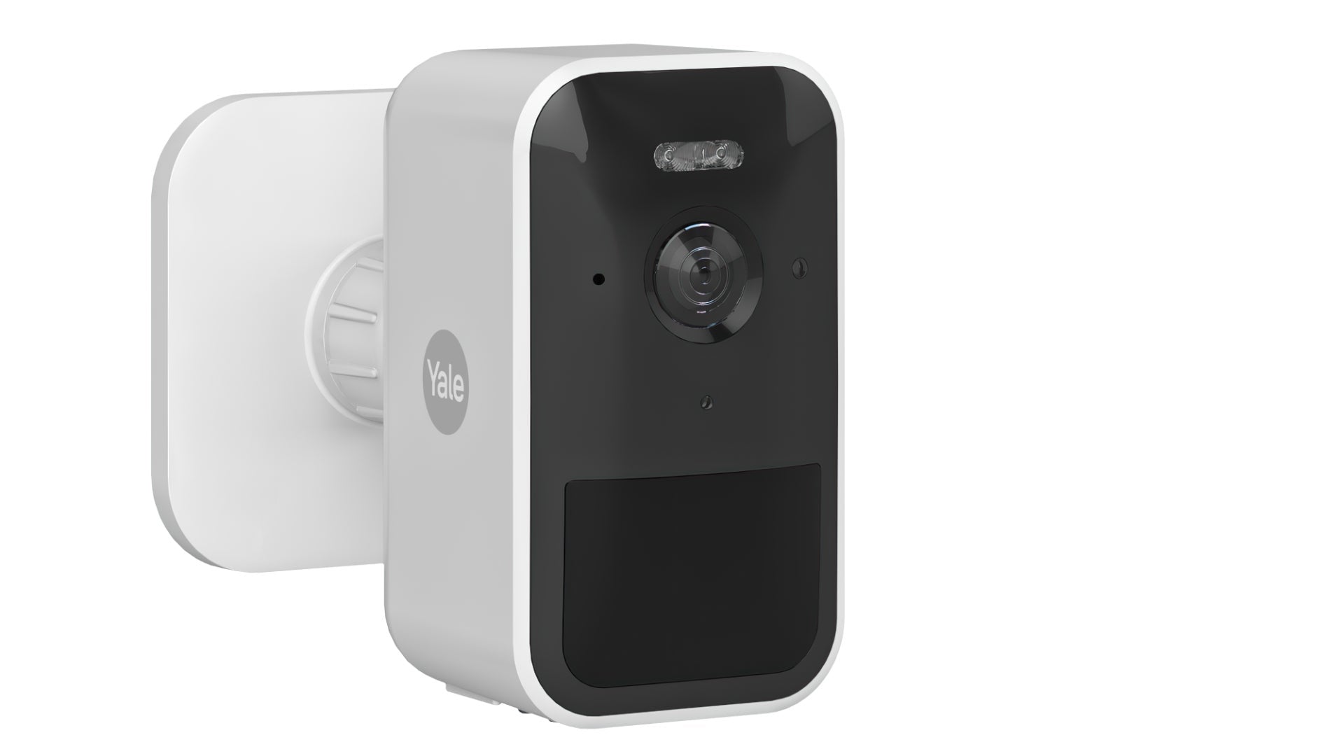 Yale SV-OC-1A-W IP-Sicherheitskamera – 1080p, 2,1 MP, Nachtsicht 6 m, Grau