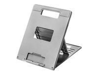 Kensington Laptop-Ständer – bis 14" – faltbar, höhenverstellbar – Grau