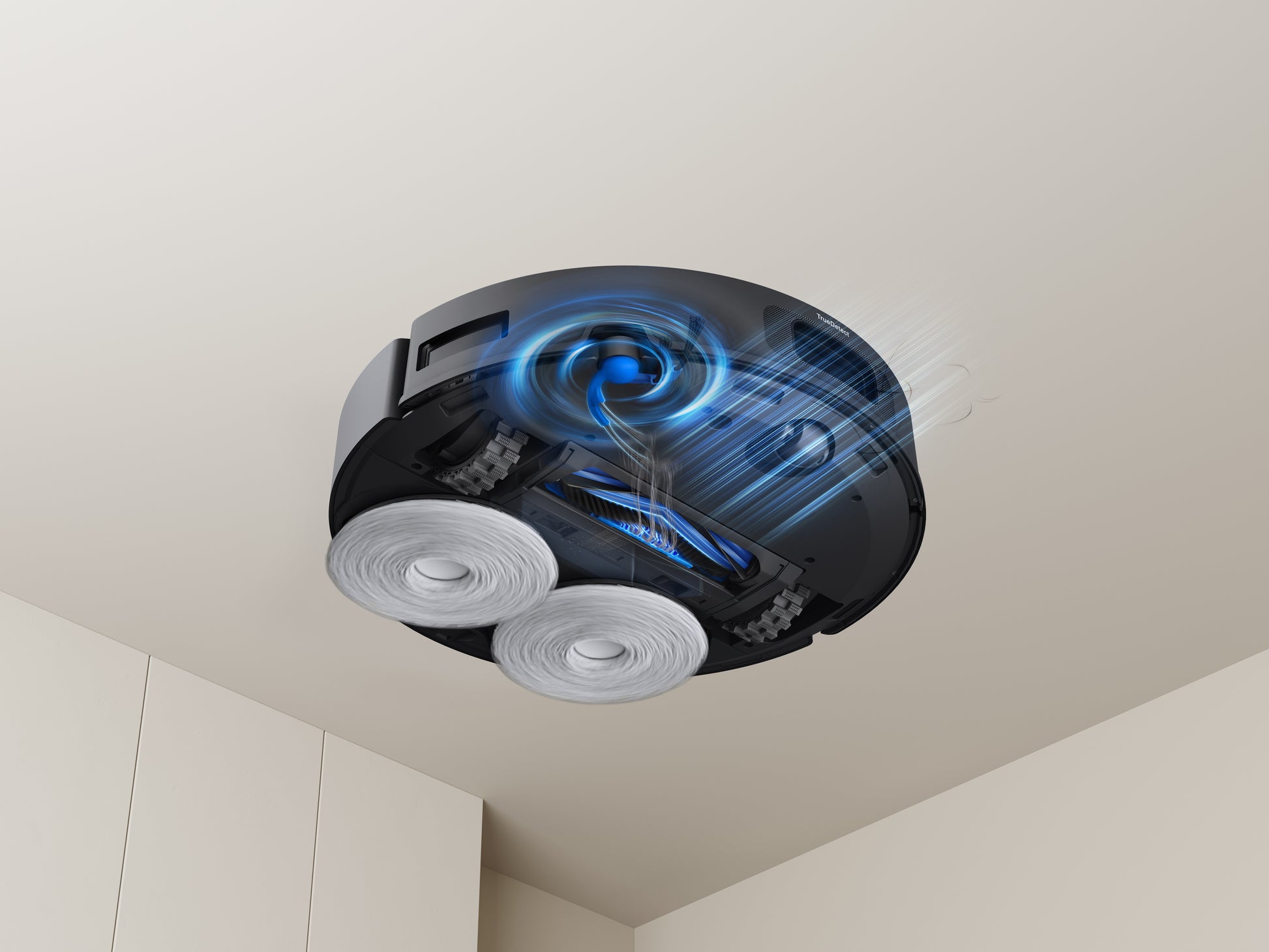 Ecovacs Saugroboter DEEBOT T30e OMNI, mit Absaugstation, mit Wischfunktion – 25000 Pa, 180 min, Höhe 100 mm