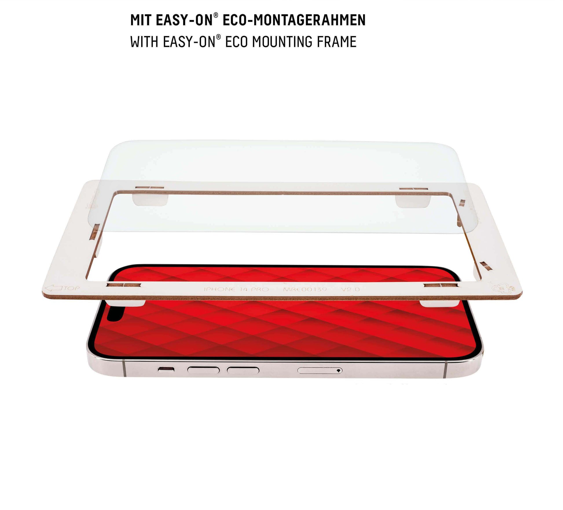 E.V.I. Displayschutzglas – für Samsung Galaxy A54 5G, Hartglas, 10H, Transparent – 1er-Pack