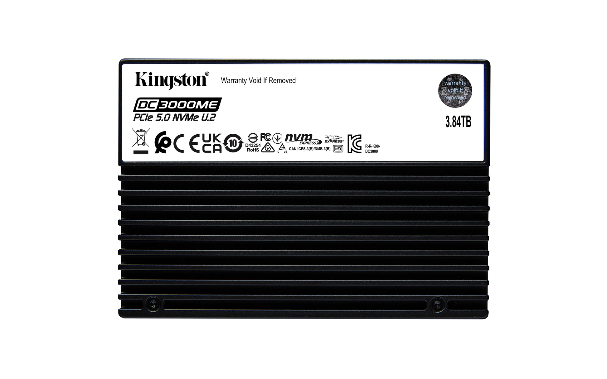 Kingston SSD – DC3000ME, 3,84 TB, U.2 PCIe 5.0 NVMe