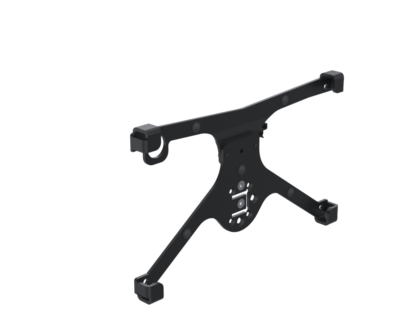 Ergonomic Solutions Tablet-Tischhalterung für Samsung Galaxy Tab A 8,7" – abschliessbar – Schwarz