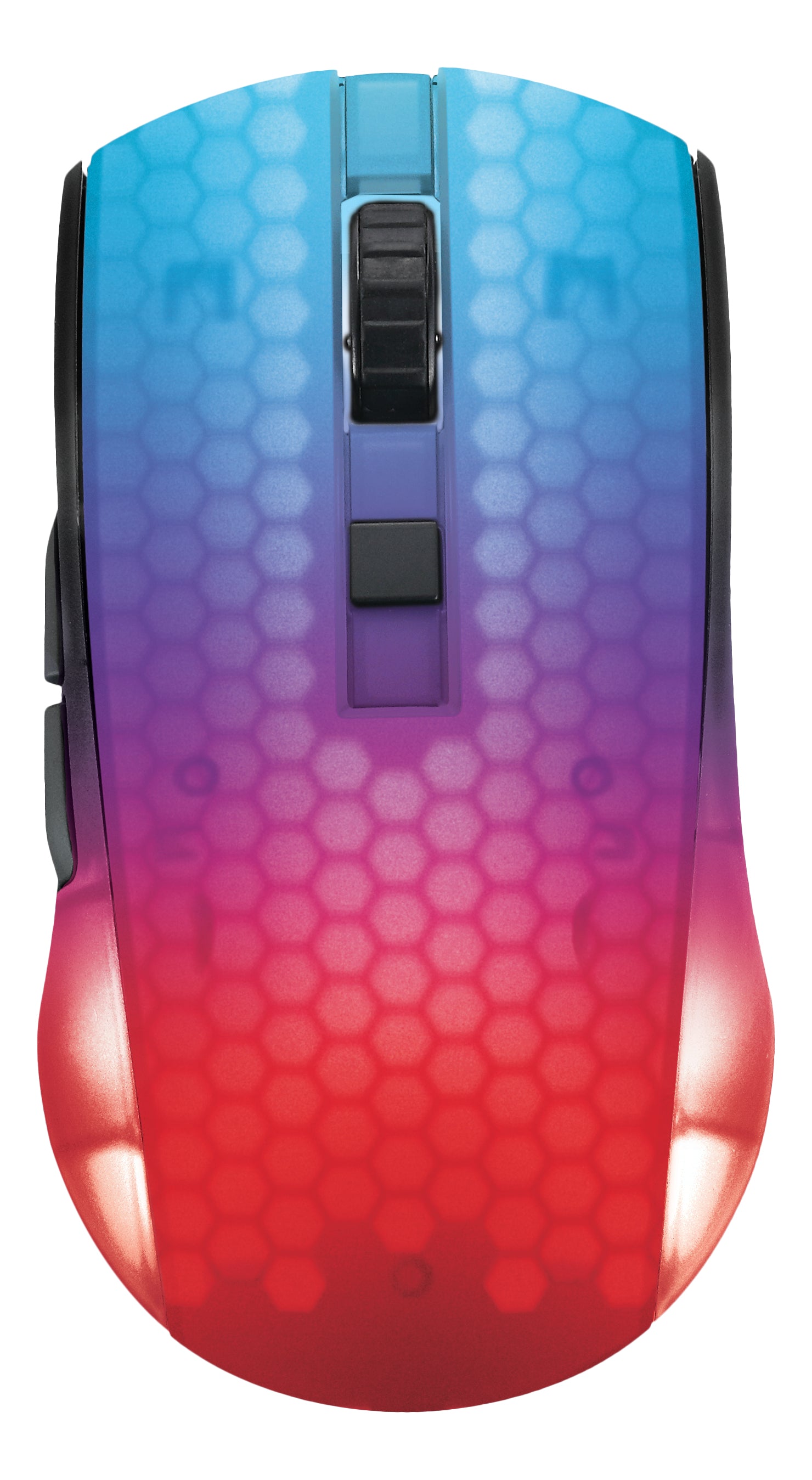 Deltaco Gaming DM320 – Gaming-Maus – Kabellos (2,4 GHz), 10000 DPI, RGB-Beleuchtung, rechts, Schwarz