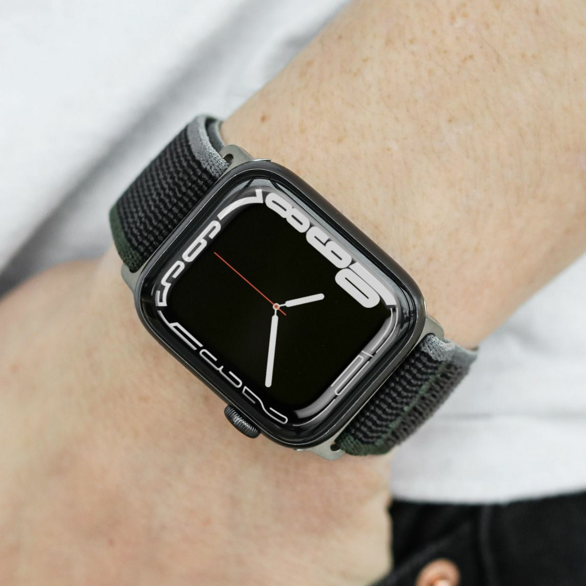 Vonmählen Trekking Case 2 – Armband – für Apple Watch (diverse Grössen) – Blau/Schwarz – Nylon