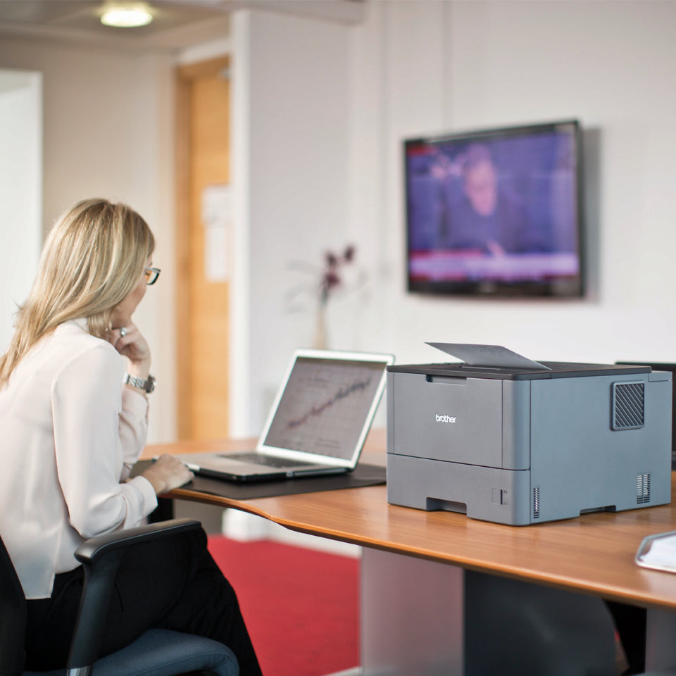 Brother HL-L5000D – A4, S/W, Duplex, 20 S./Min., 1200 × 1200 dpi, USB, Papier: 250 Blatt