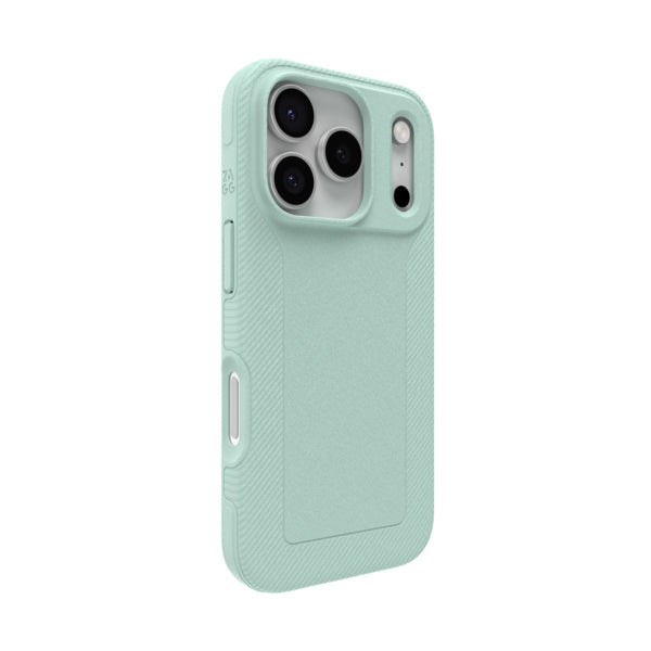 ZAGG Luxe Snap Backcover – für Apple iPhone 17 Pro – MagSafe, Graphen, Mint, bis 3 m Sturzsicher