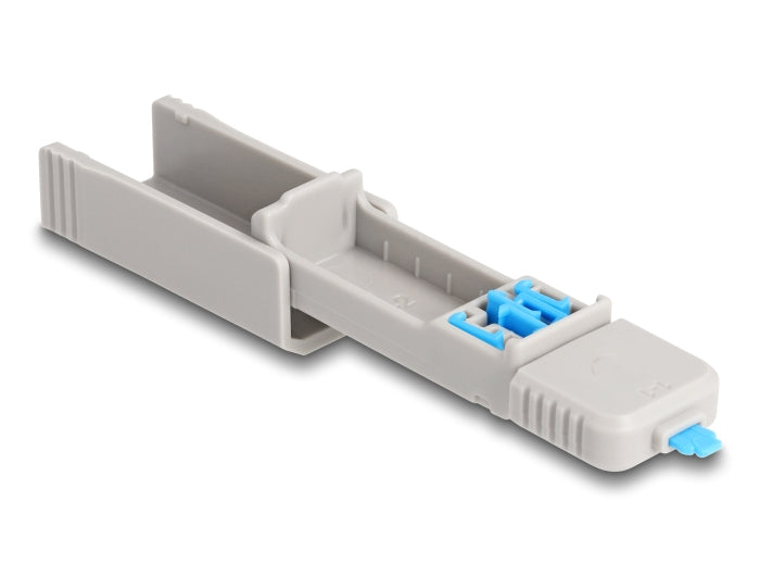 DeLOCK Portblocker – 5er-Set – Blau/Grau – mit Schlüssel – für Micro-USB