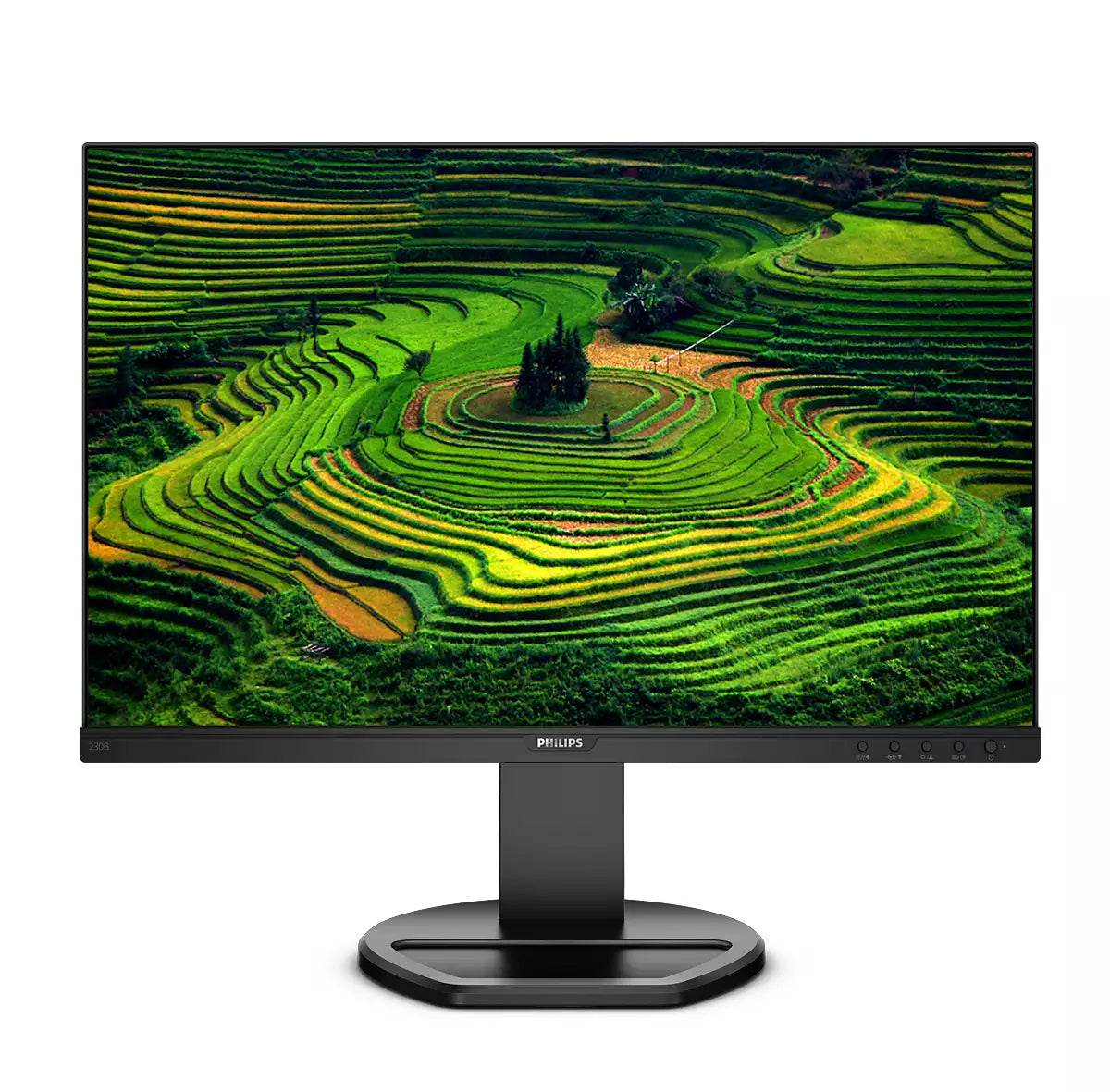 Philips 230B8QJEB – Monitor, 22,5", 250 cd/m², Integrierte Lautsprecher, Adaptive Sync, VESA 100 × 100, Schwarz