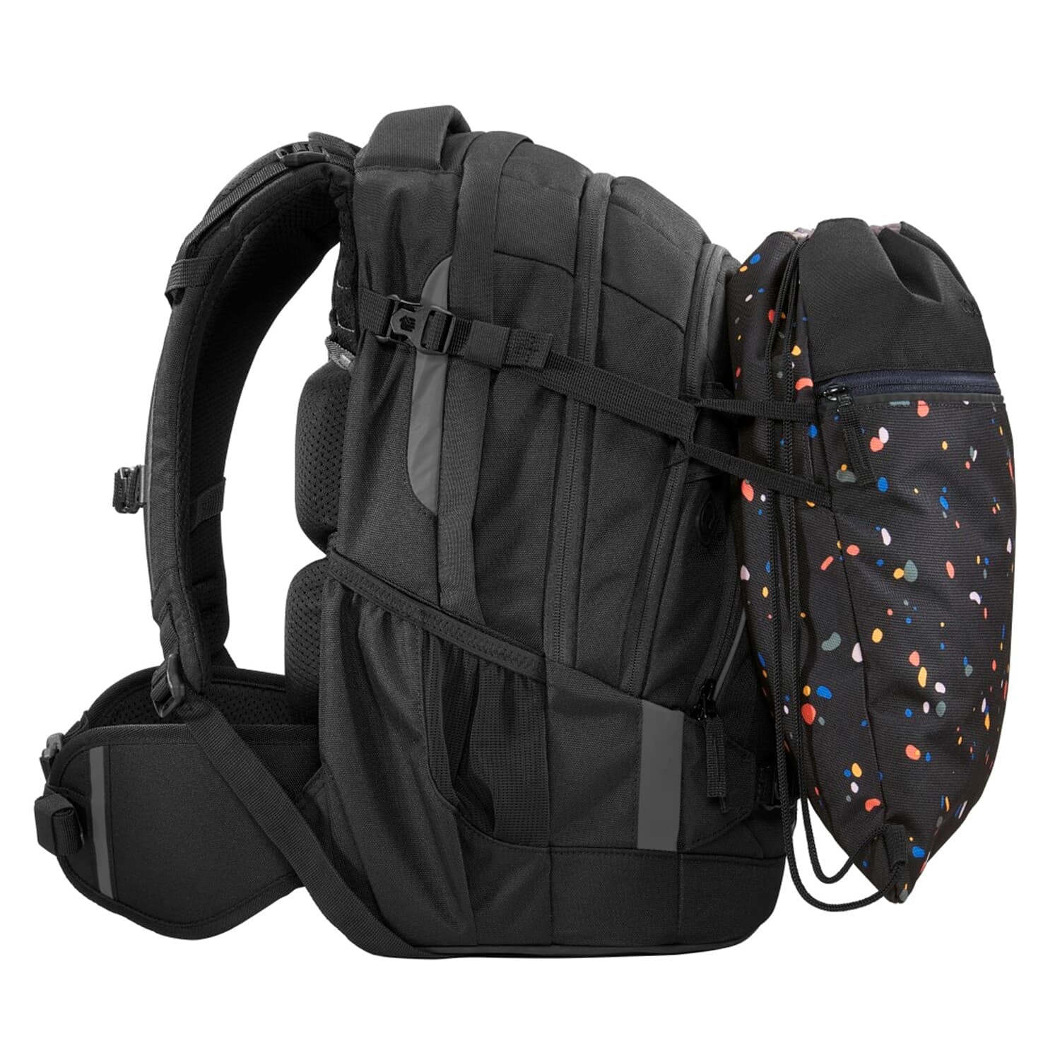 Coocazoo Sportbeutel – 10 l, Motiv Sprinkled Candy, wasserabweisend, 34 × 43 cm