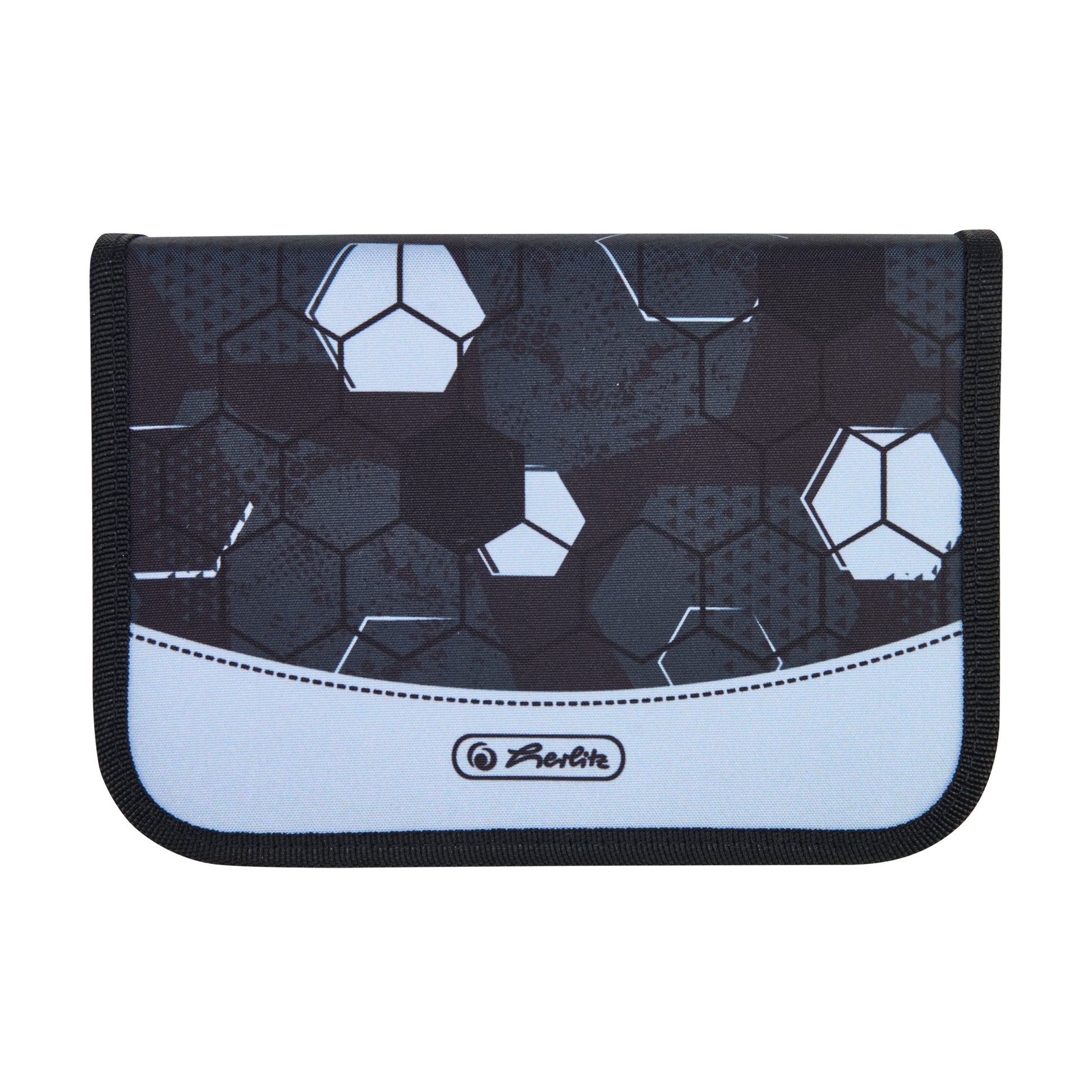 Herlitz Loop Plus – Schulrucksack-Set 4-teilig, Fussball, 17 l, 31×37×22 cm