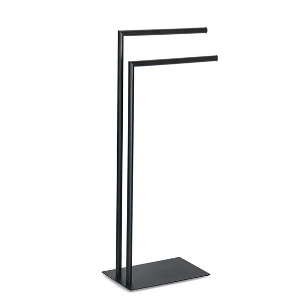 Zeller Present Handtuchständer – 20×34×82 cm, Metall, Schwarz