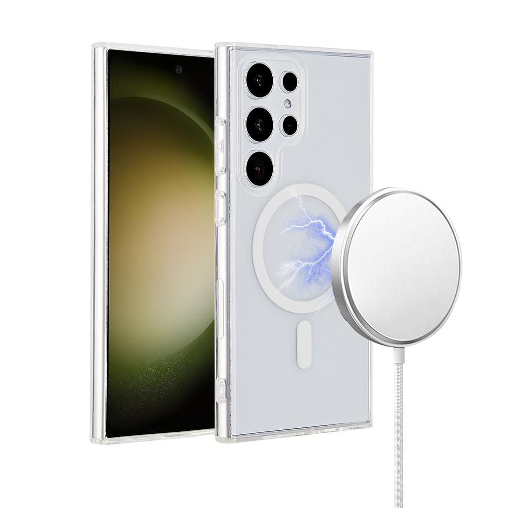 eSTUFF INFINITE OSLO Backcover – für Samsung Galaxy S24 Ultra, PC+TPU, Transparent, 86% recycelt (GRS)