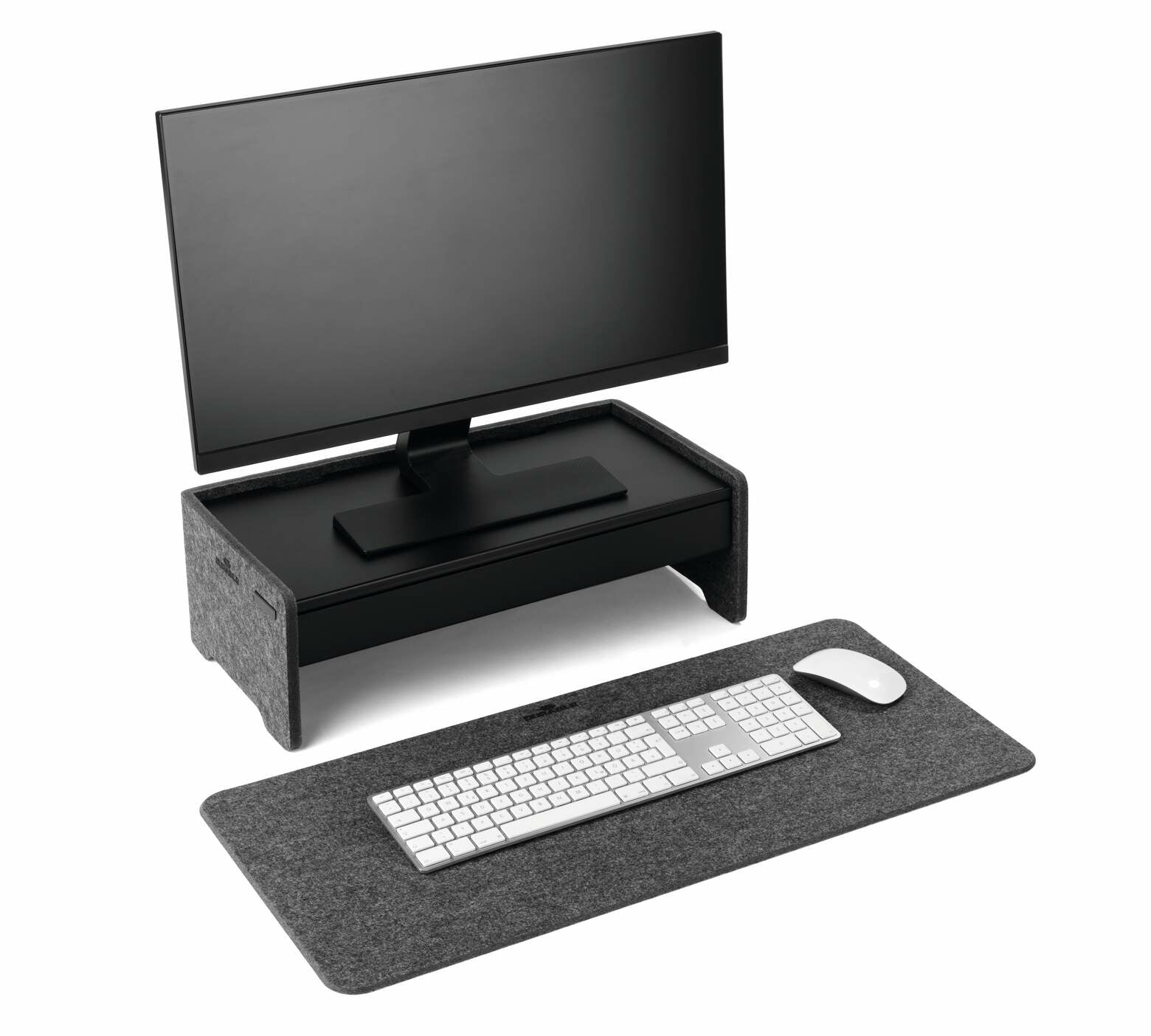Durable EFFECT – Monitor-Tischständer – 1 Monitor – bis 10 kg/Monitor – höhenverstellbar – Anthrazit
