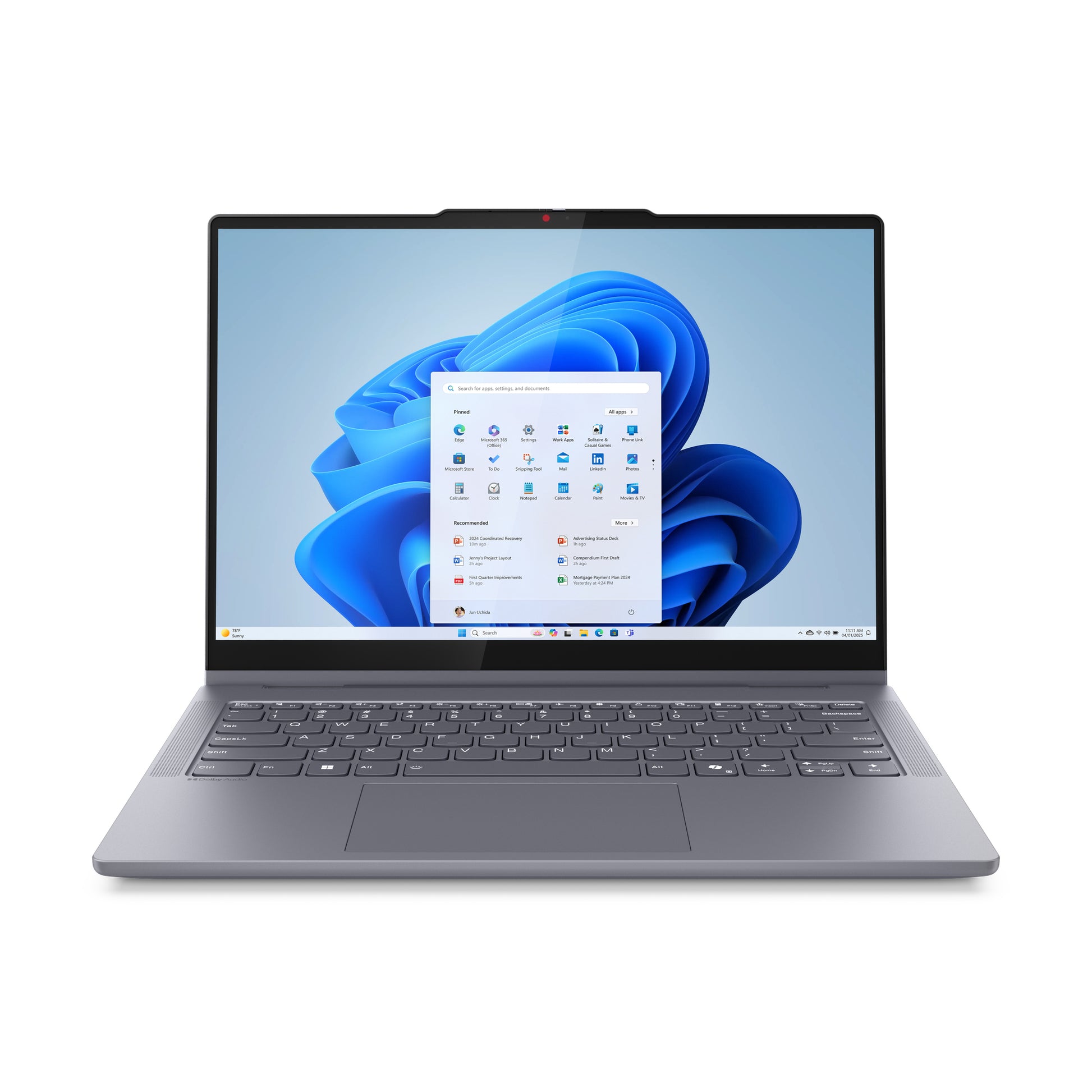 Lenovo IdeaPad 5 2-in-1 14IAL10 – 14" WUXGA Touch, Core Ultra 7 255H, 16 GB, 1 TB SSD, Win 11 Home