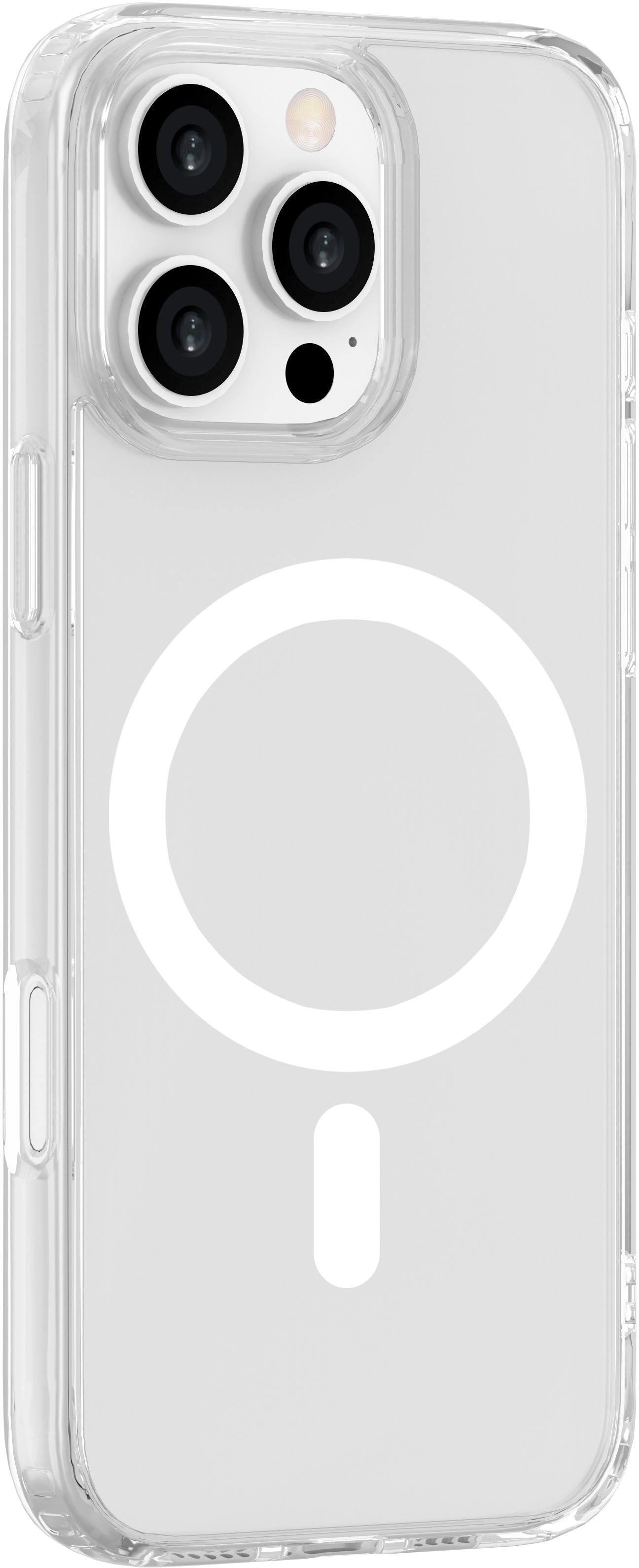 eSTUFF INFINITE OSLO Backcover – für Apple iPhone 16 Pro Max, MagSafe, PC+TPU, Transparent