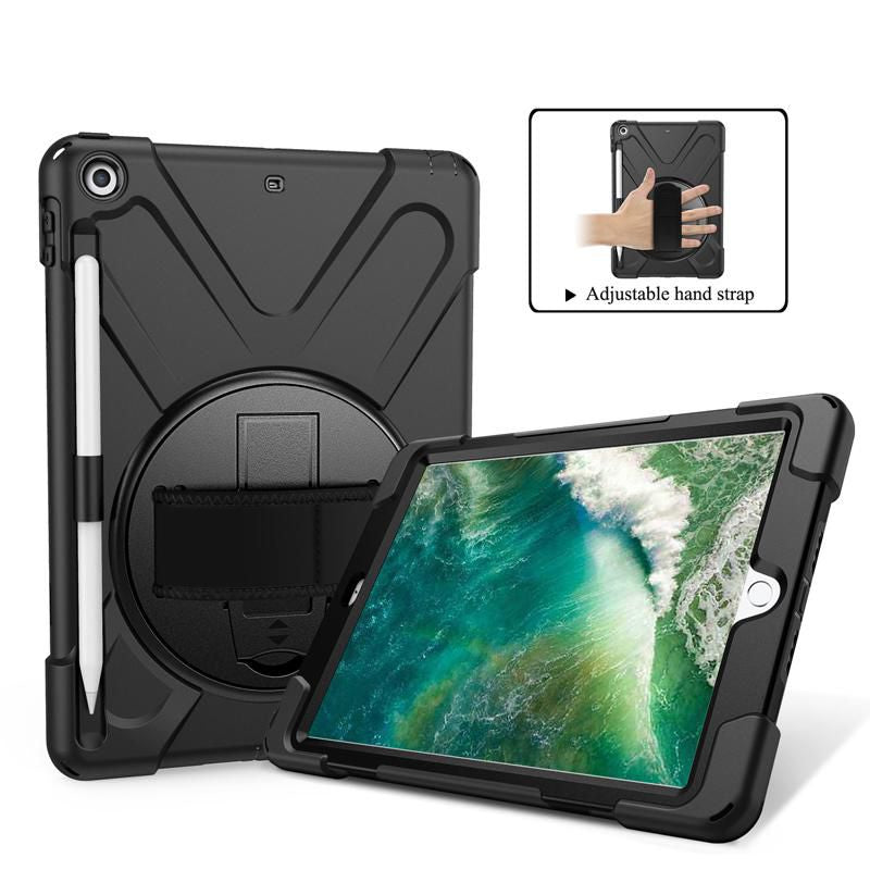 eSTUFF Tablet-Hülle für Apple iPad 9,7" (2017–2018) – Schwarz