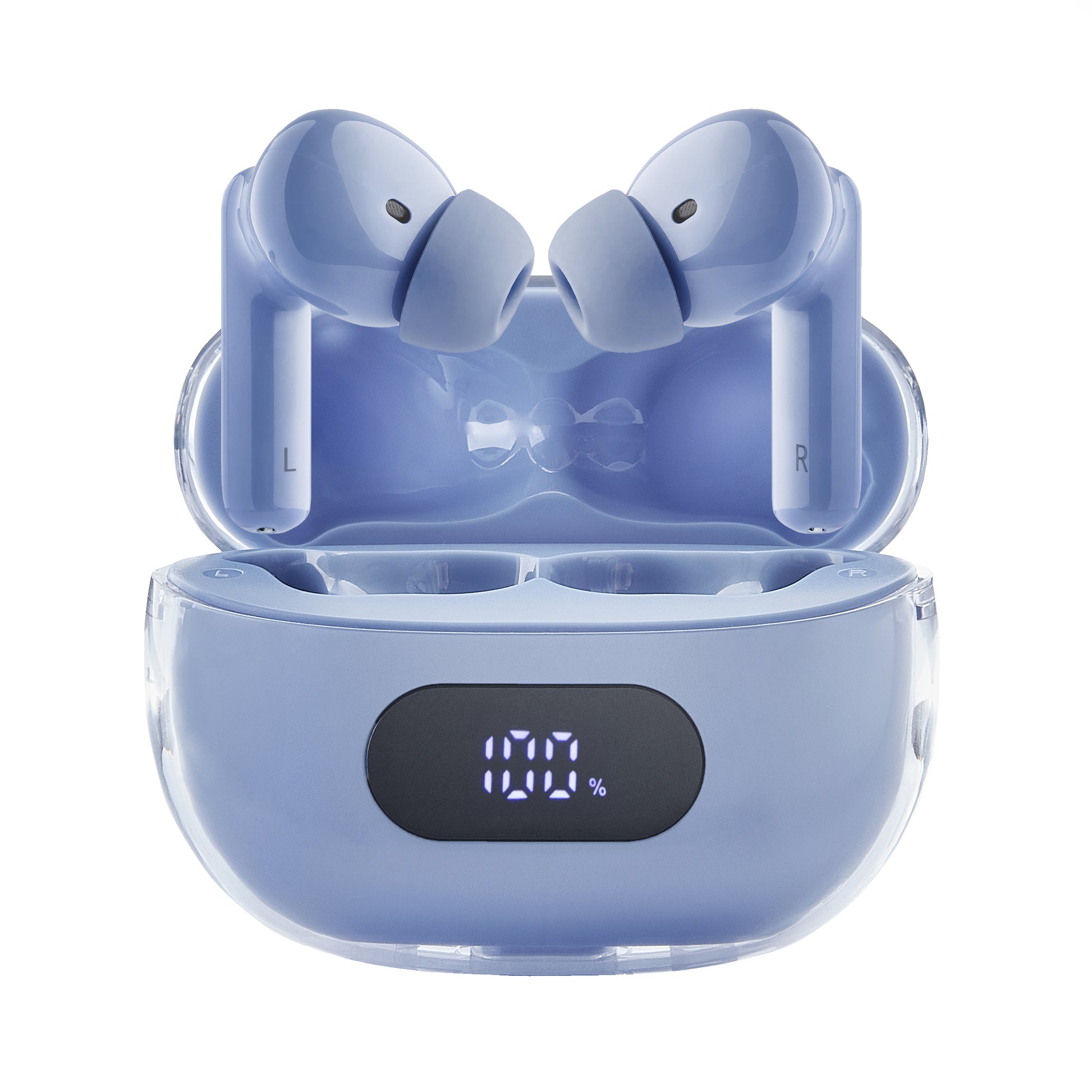Intenso Buds Plus T315AE TWS In-Ear – ANC, mit Ladecase, BT 5.4, Blau