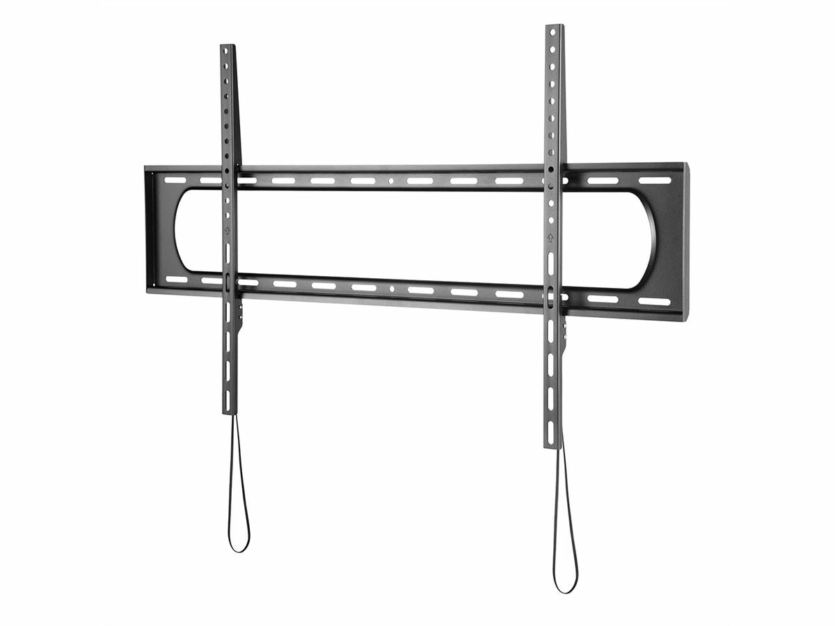 VALUE Wandhalterung – Neigbar – 60–120" – VESA 75×75–900×600 – bis 120 kg, Höhenverstellbar – Schwarz