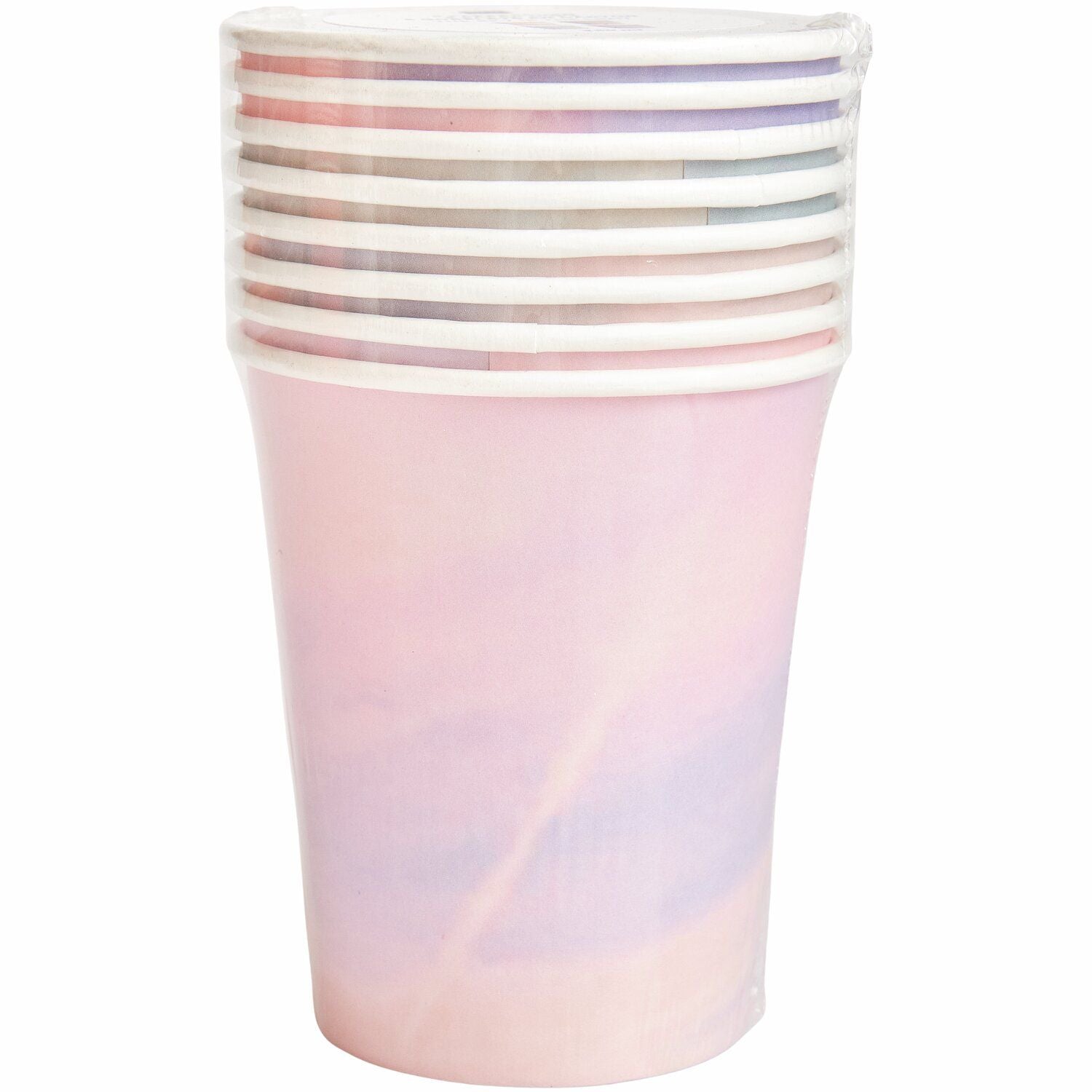 Rico Design Trinkbecher 'The Sky is the Limit', Papier – 2,5 dl, mehrfarbig – 8 Stk.