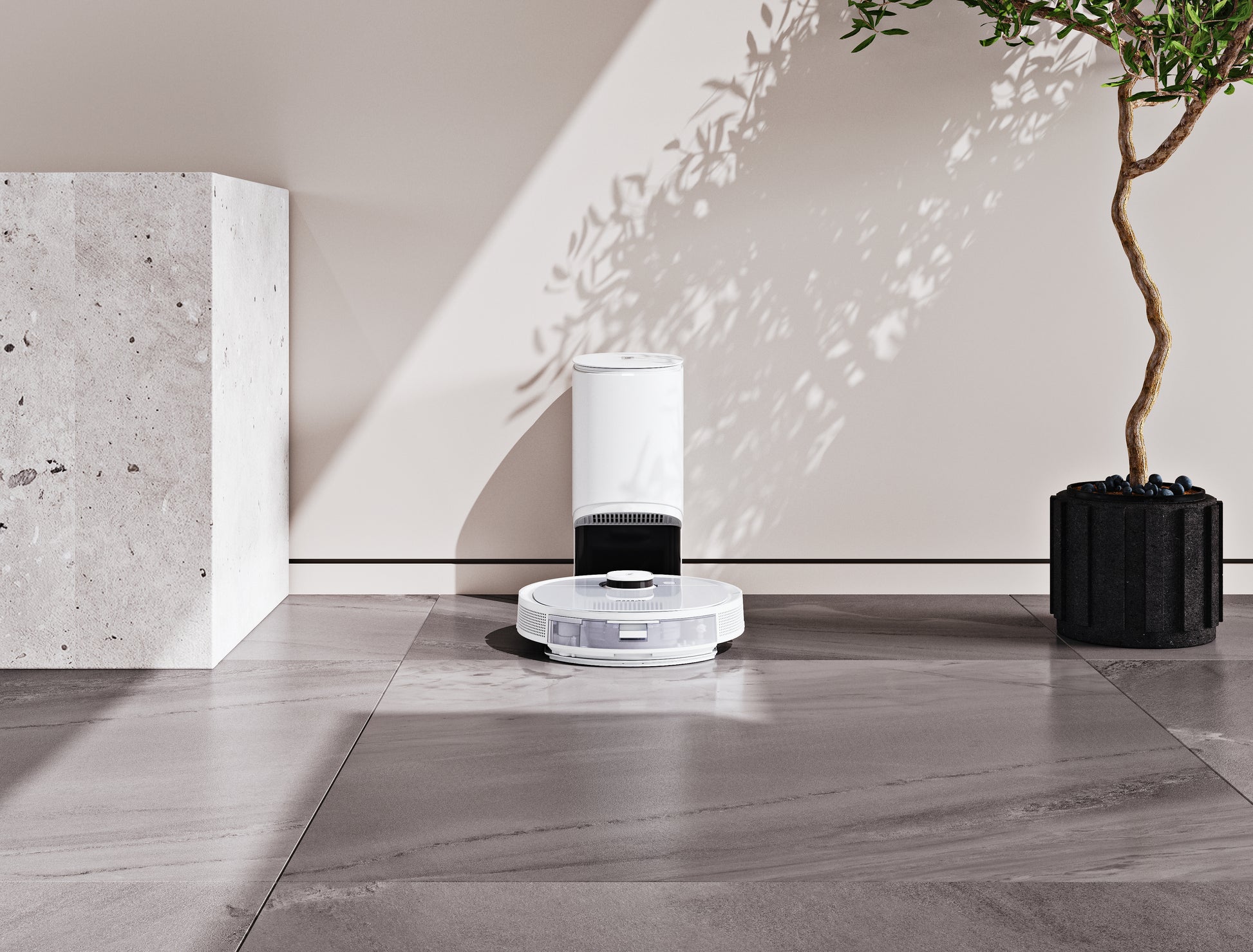 Ecovacs Saugroboter DEEBOT T9+, mit Absaugstation, mit Wischfunktion – 3000 Pa, 175 min