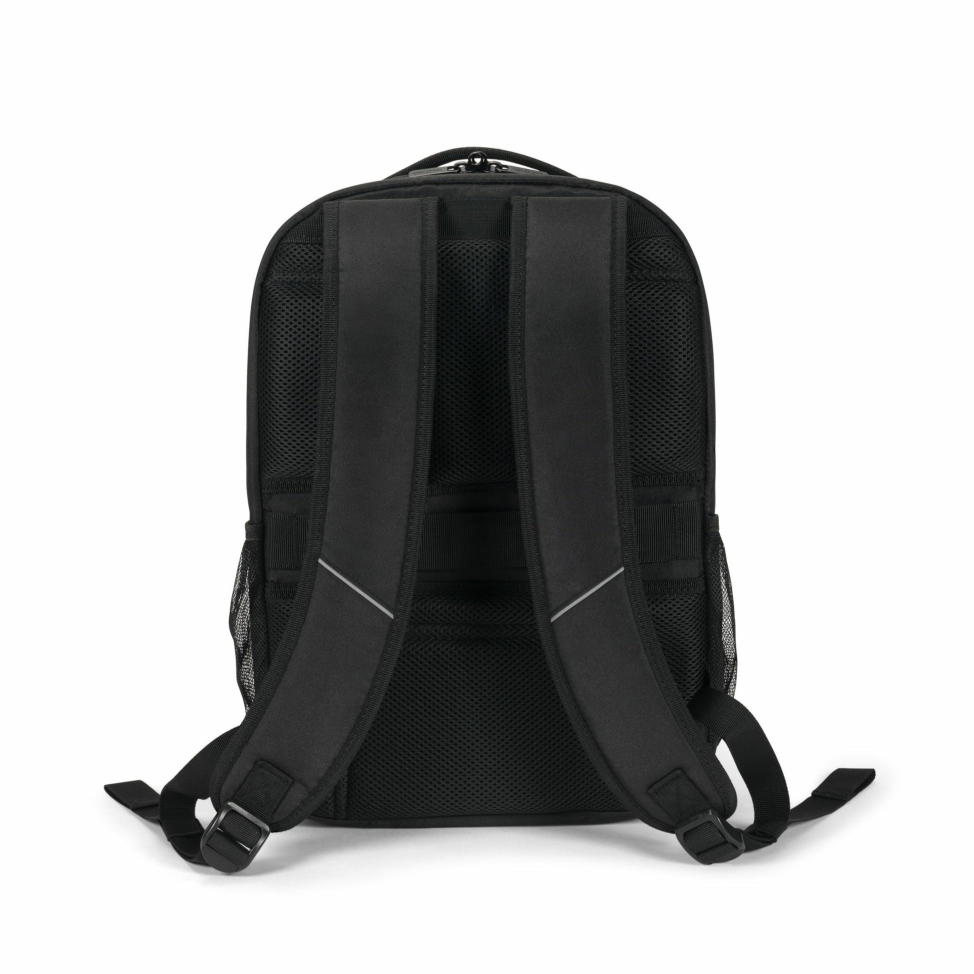 DICOTA Notebook-Rucksack für Notebooks bis 17,3" – 100% recyceltes PET, wasserabweisend – Schwarz