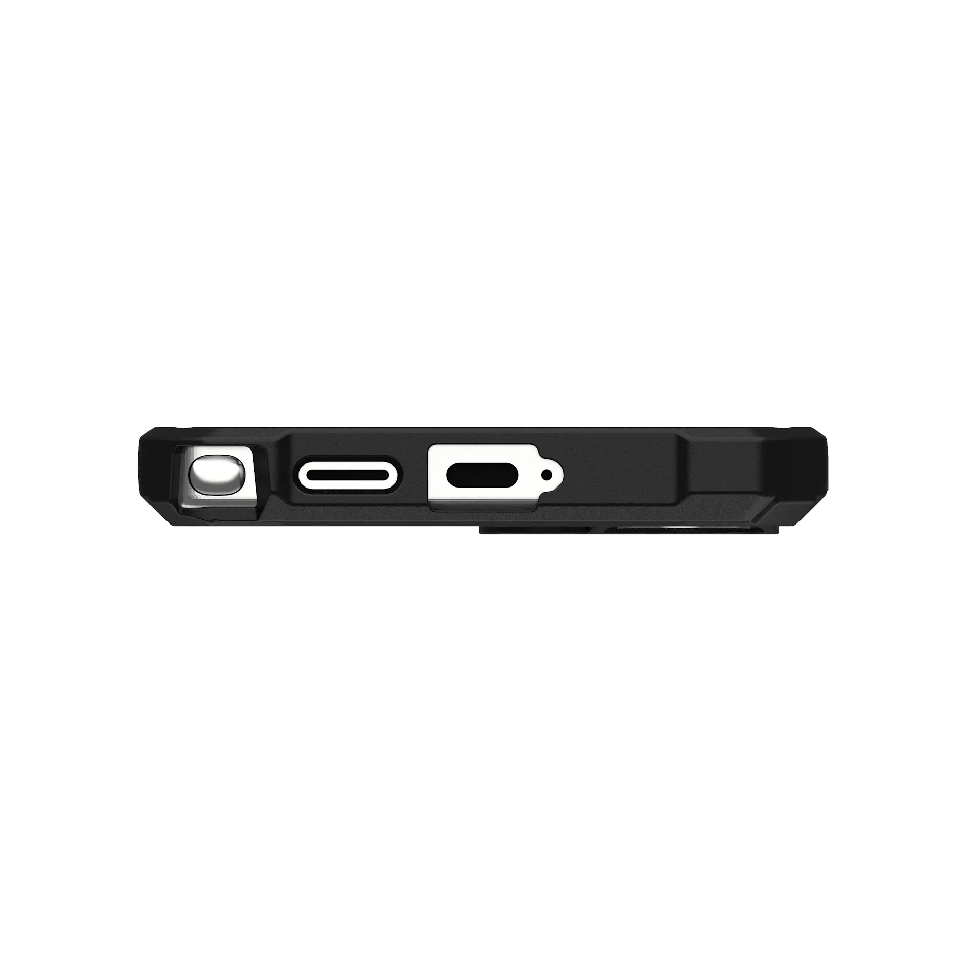 Urban Armor Gear UAG Essential Armor Backcover – für Samsung Galaxy S25 Ultra, Kunststoff, Schwarz, bis 4,6 m sturzsicher